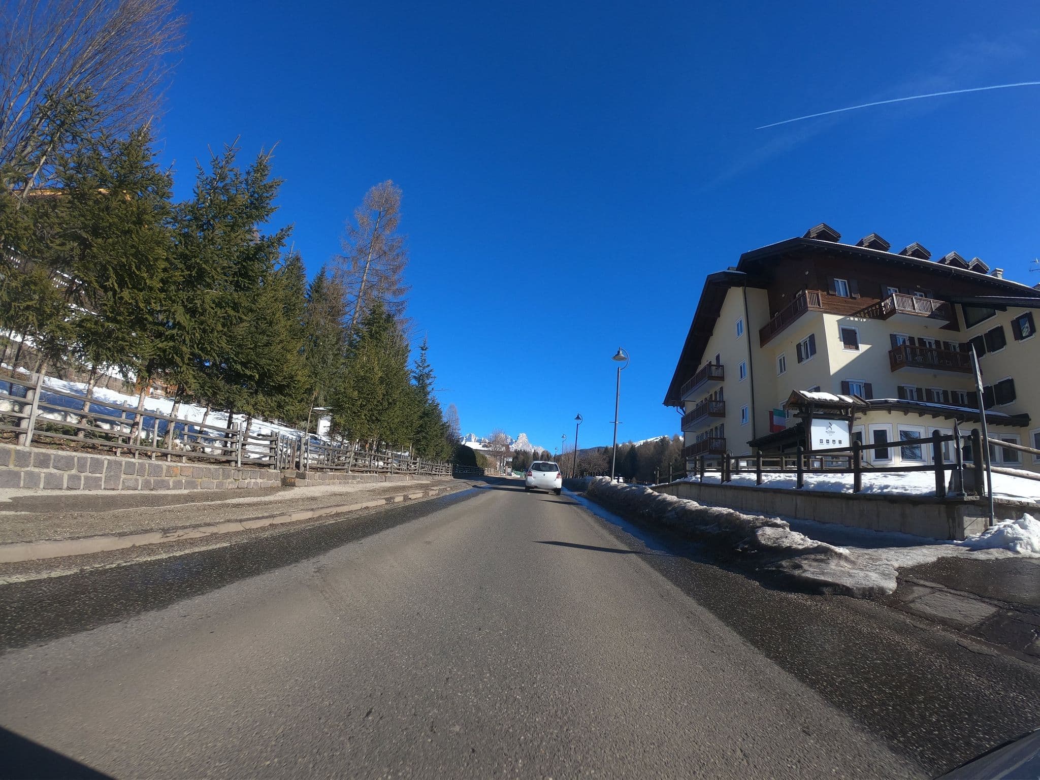 Street view near Bellamonte room number 207, Predazzo — © chrisbeddow (CC BY-SA · Mapillary)