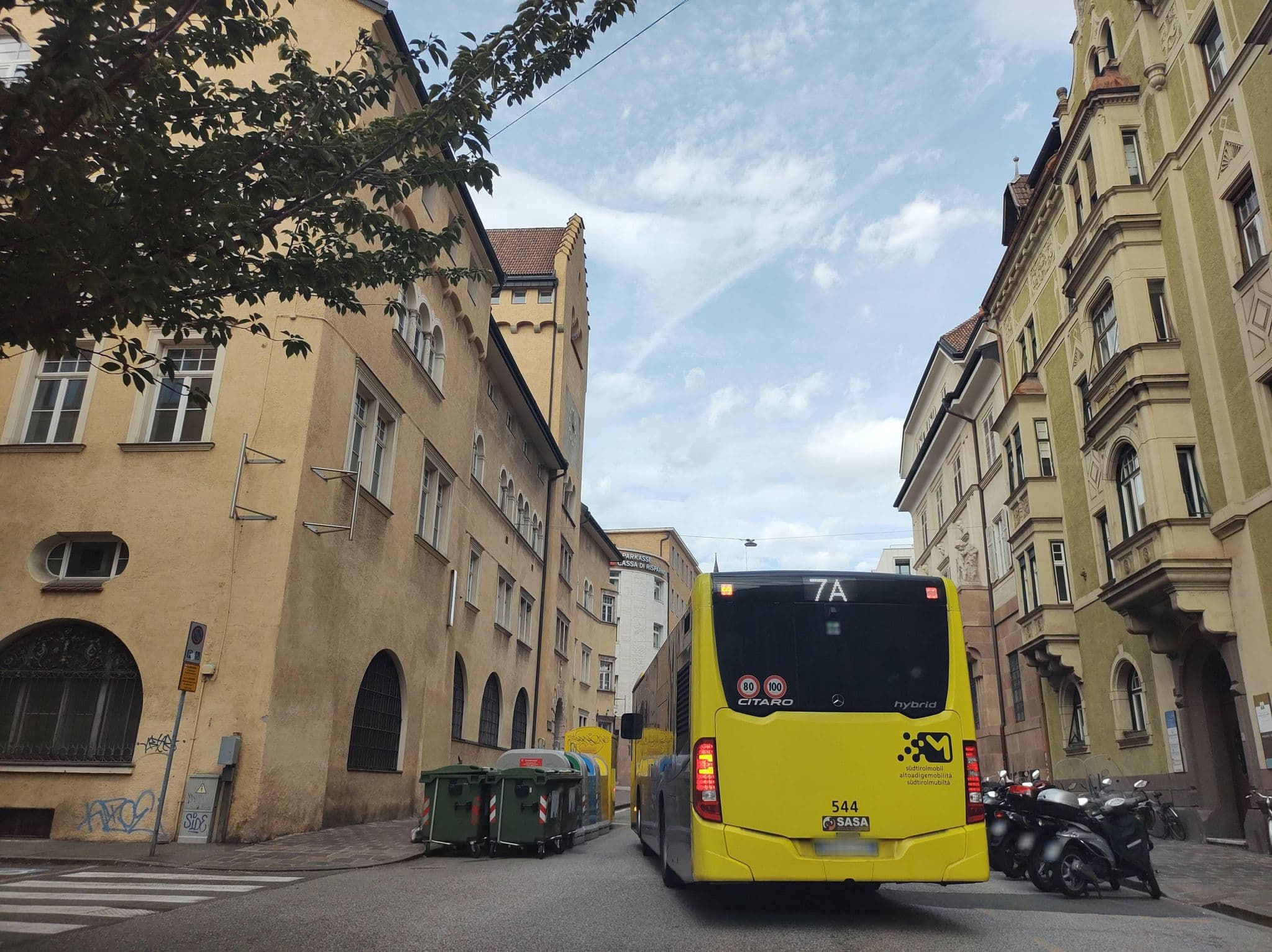 Street view near Wooden Village SRL, Bolzano — © thetornado76 (CC BY-SA · Mapillary)