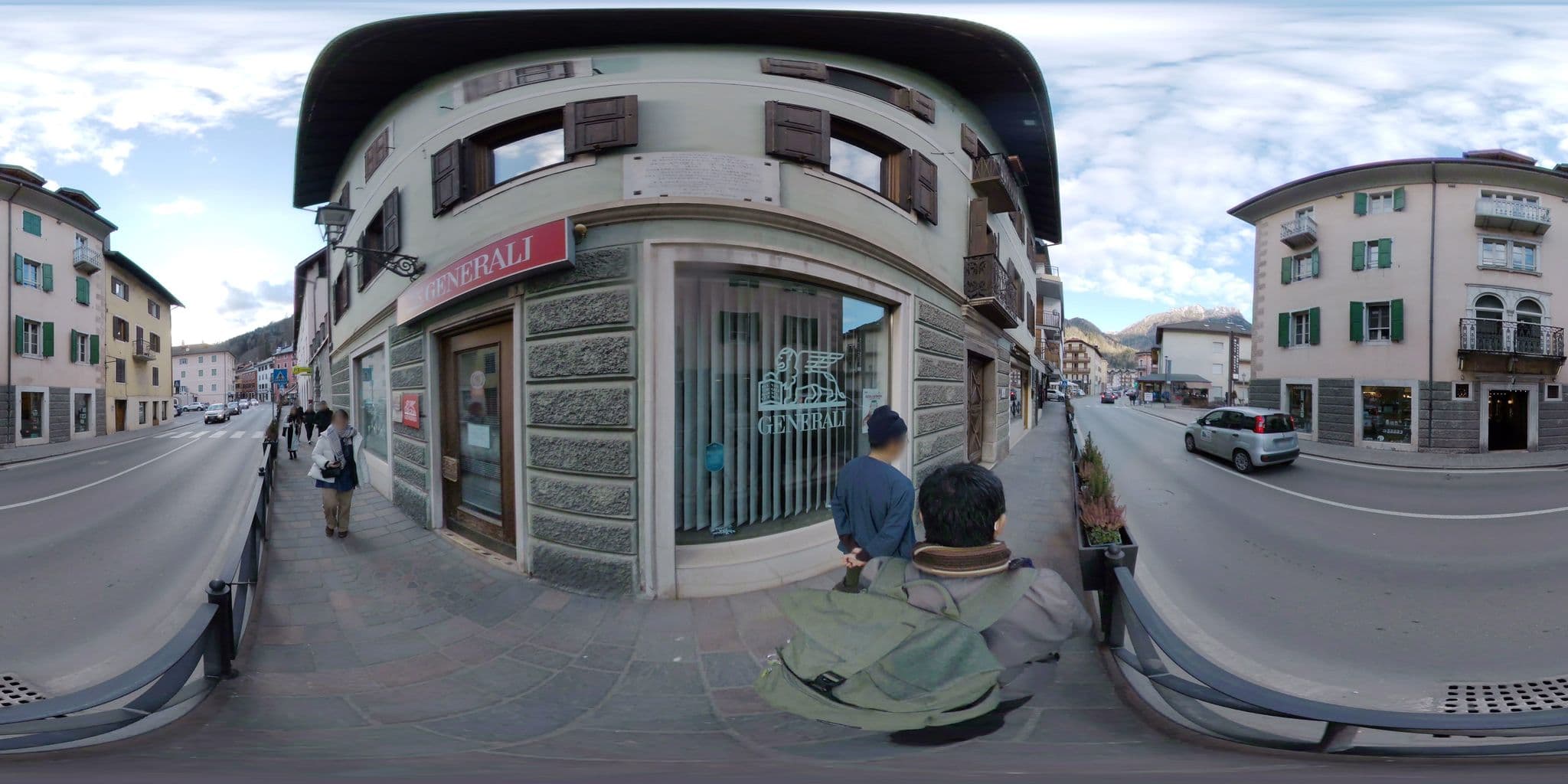 Street view near Boutique Hotel Orsingher, Transacqua — © mapconcierge (CC BY-SA · Mapillary)
