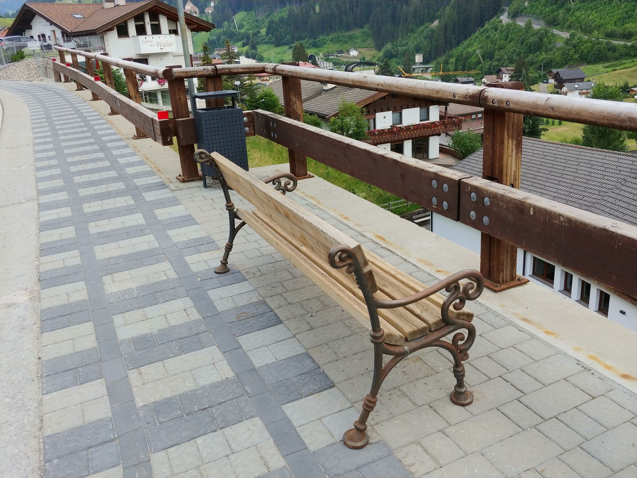 Street view near Hote Vernel, Santa Cristina Valgardena — © highlander (CC BY-SA · Mapillary)