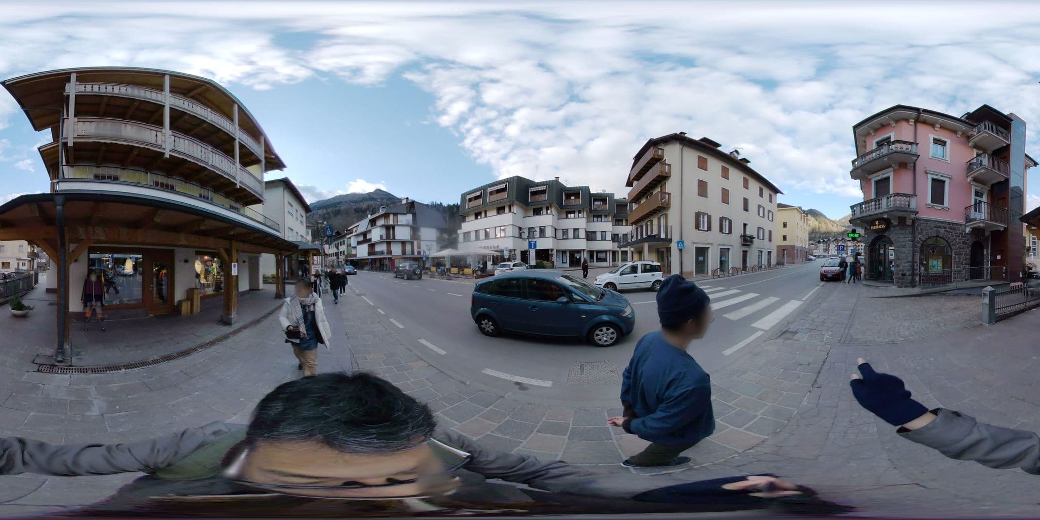 Street view near Hotel Colbricon, Transacqua — © mapconcierge (CC BY-SA · Mapillary)