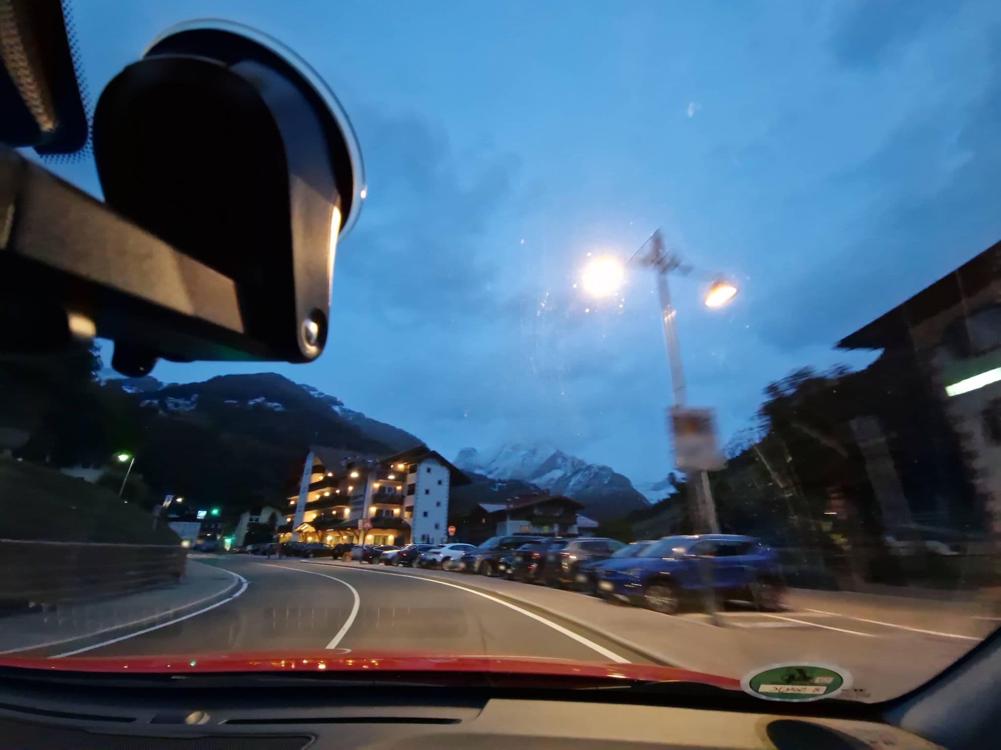 Street view near Albergo Bernard, Canazei — © mcliquid (CC BY-SA · Mapillary)