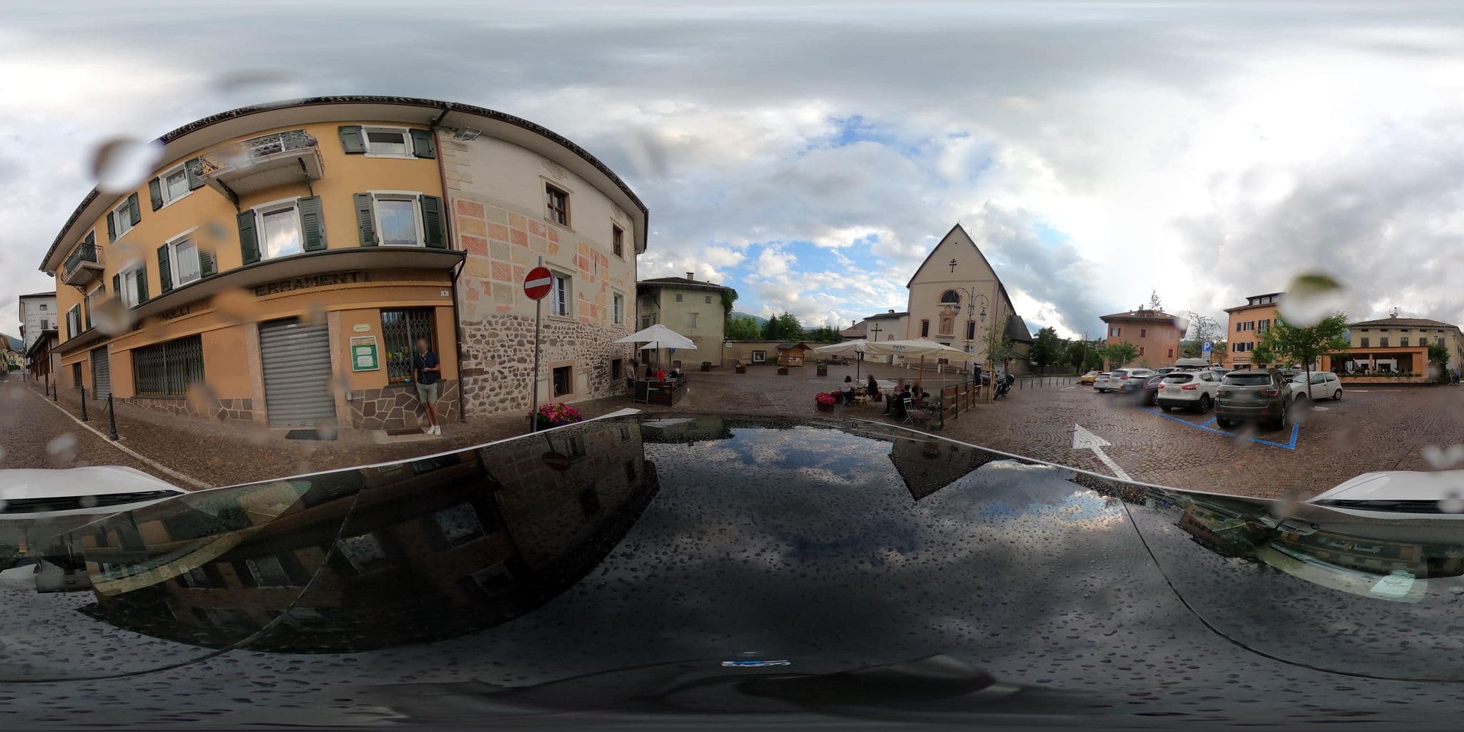 Street view near La Stua, Cavalese — © peterleth (CC BY-SA · Mapillary)