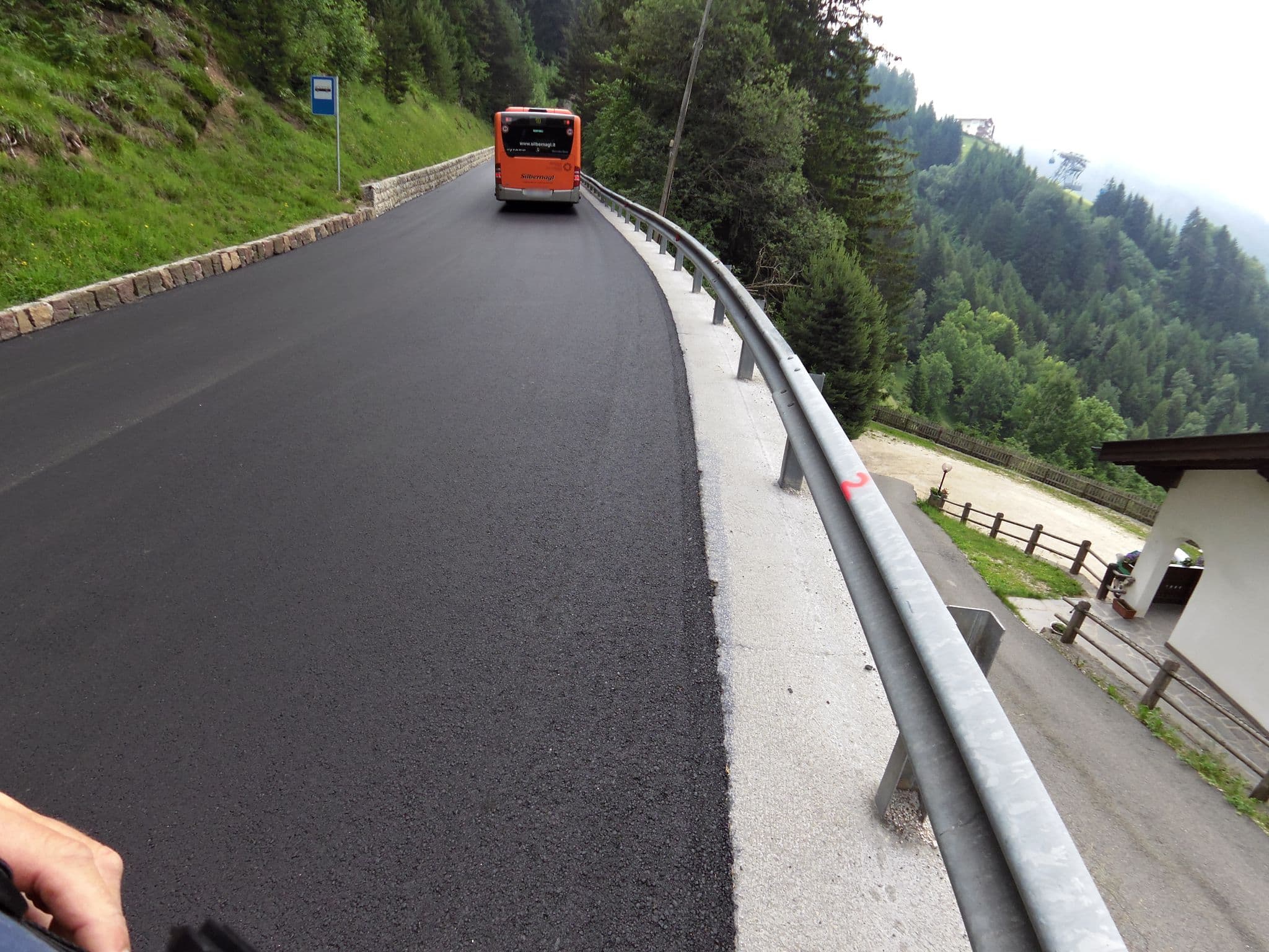 Street view near Sporthotel Sonne Sas, Siusi — © madel (CC BY-SA · Mapillary)