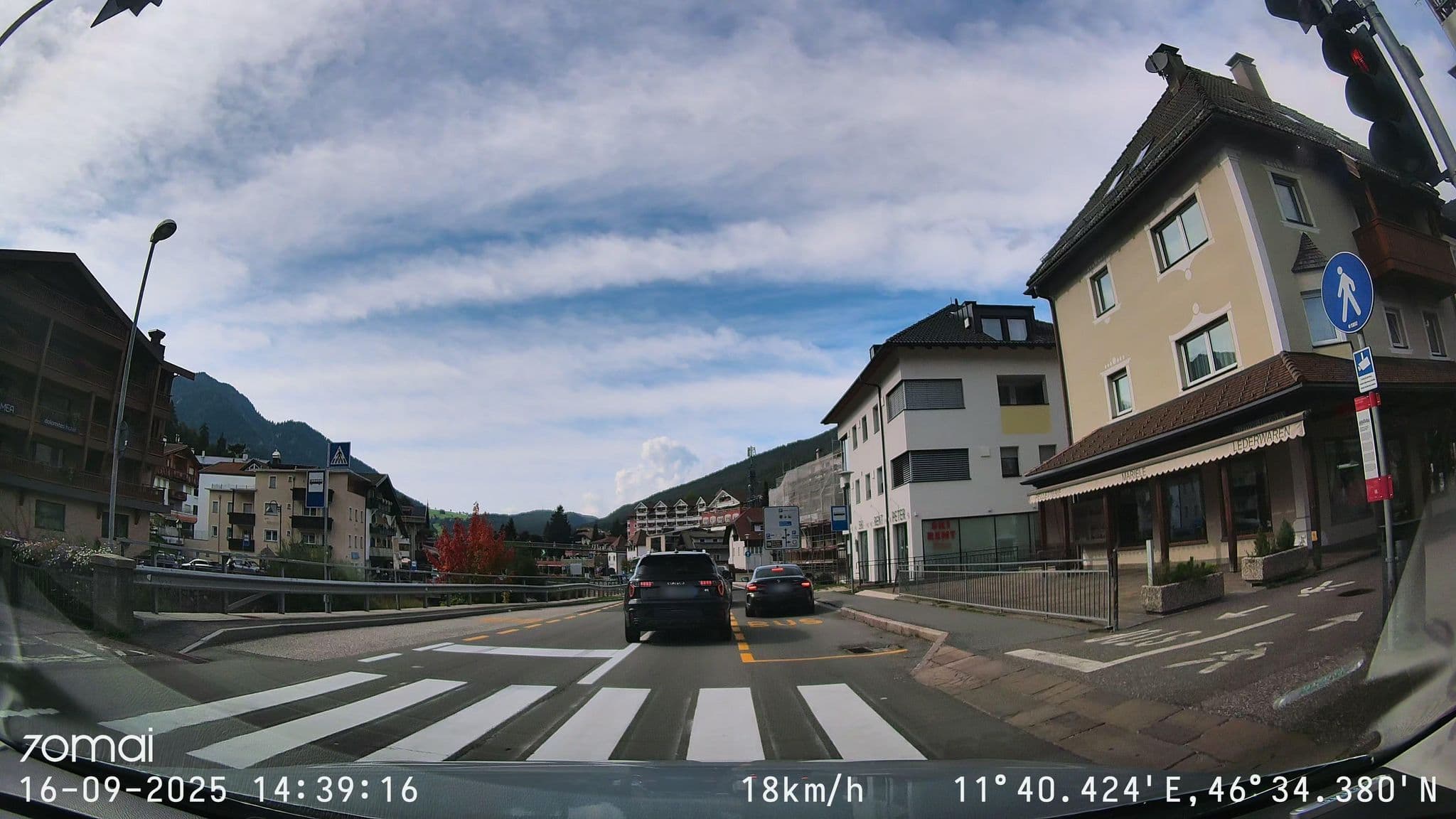 Street view near BRAVO kasteel, Ortisei — © doriel (CC BY-SA · Mapillary)