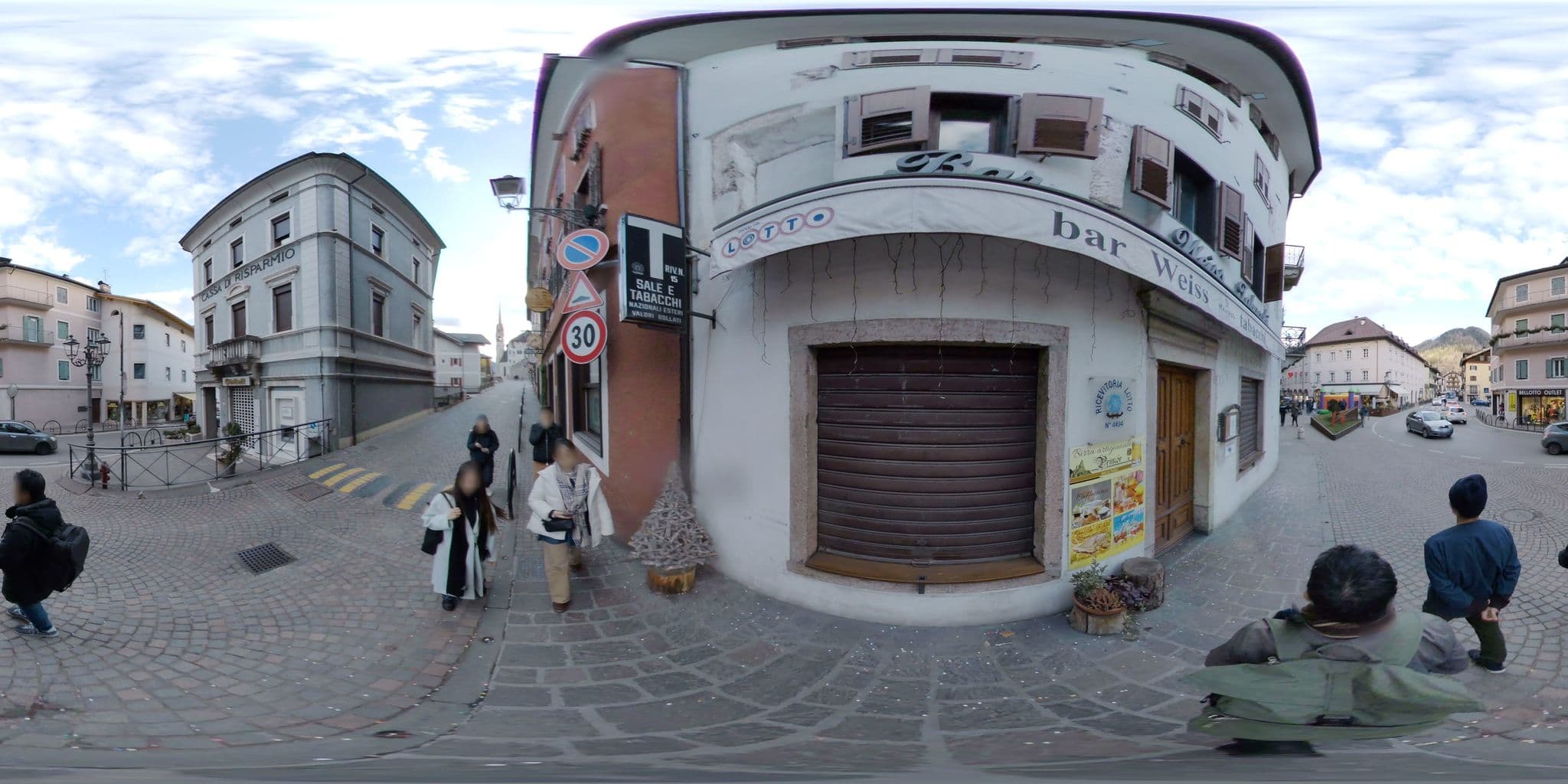 Street view near Albergo Baita La Ritonda, Transacqua — © mapconcierge (CC BY-SA · Mapillary)