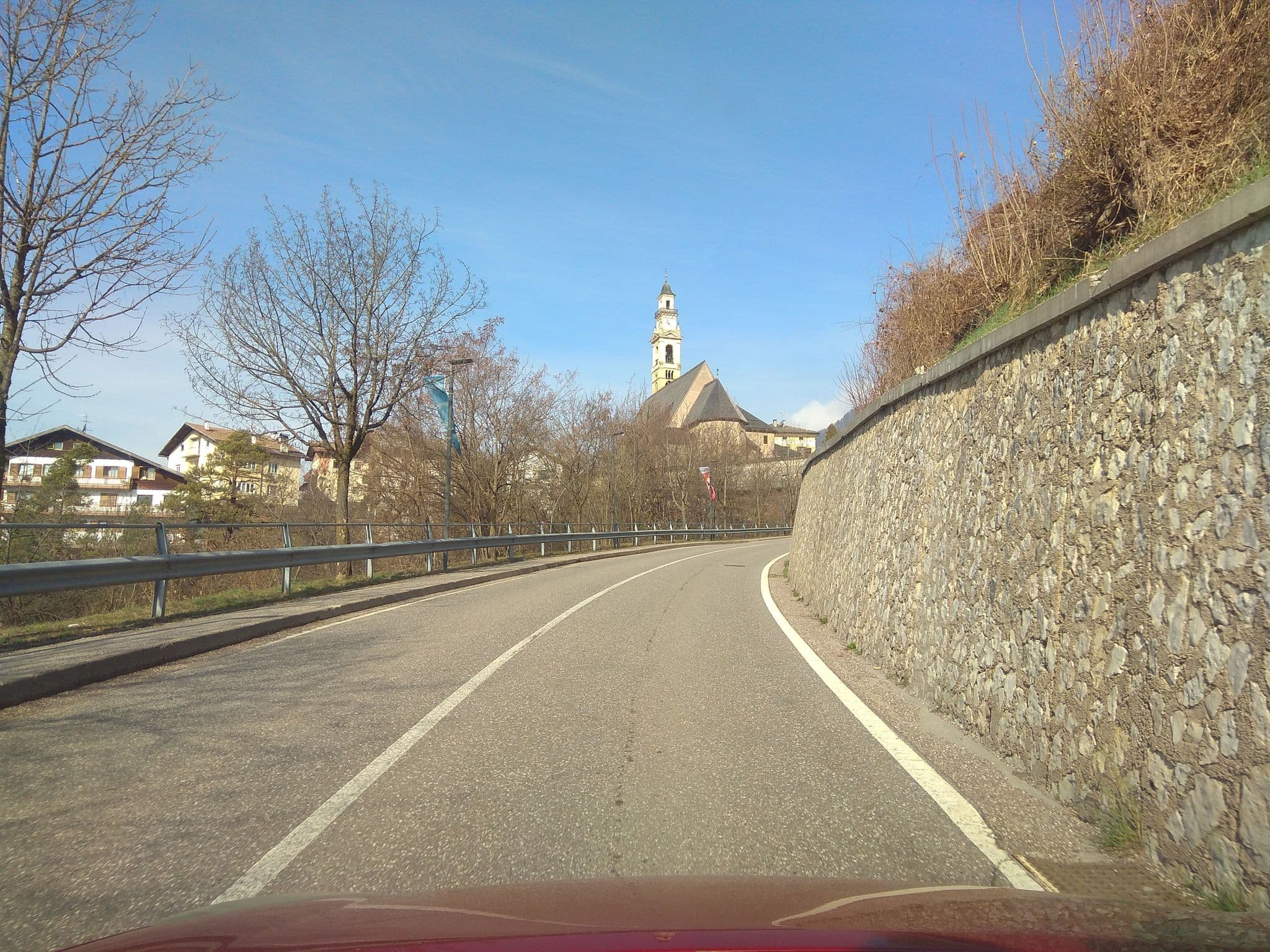 Street view near Appartamento El Bacan, Tesero — © silviopen (CC BY-SA · Mapillary)