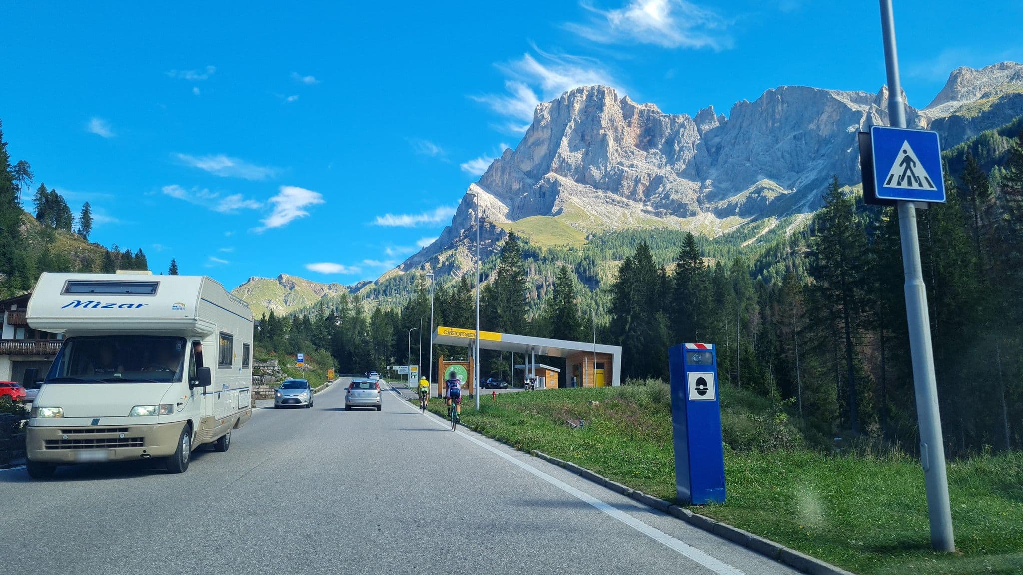 Street view near Residence Taufer, Tonadico — © laniuscollurio (CC BY-SA · Mapillary)