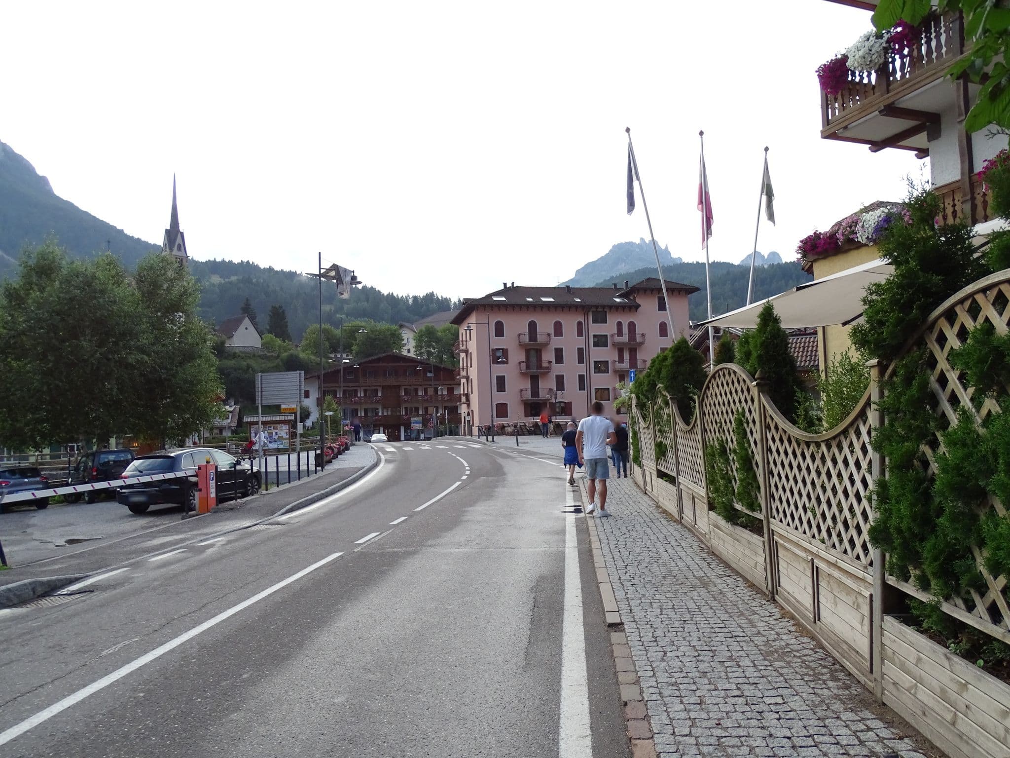 Street view near Chalet Cima Uomo, Moena — © boskoyevsky (CC BY-SA · Mapillary)