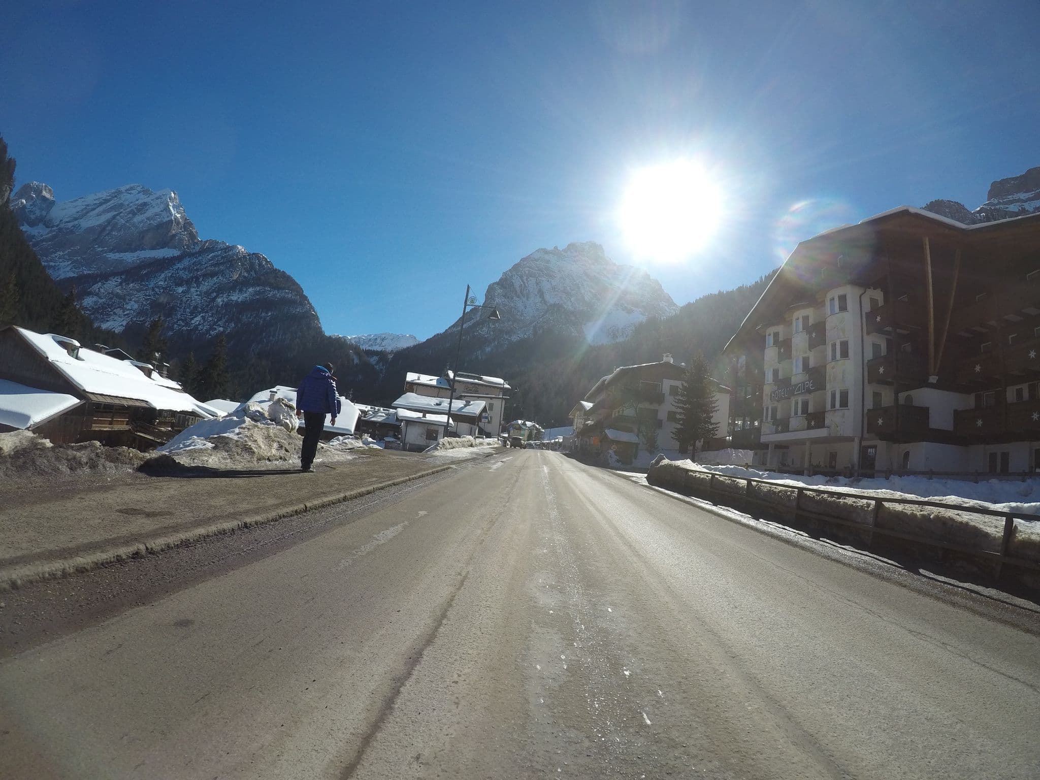 Street view near Alpe di Micheluzzi Olivo & C. SNC, Canazei — © chrisbeddow (CC BY-SA · Mapillary)