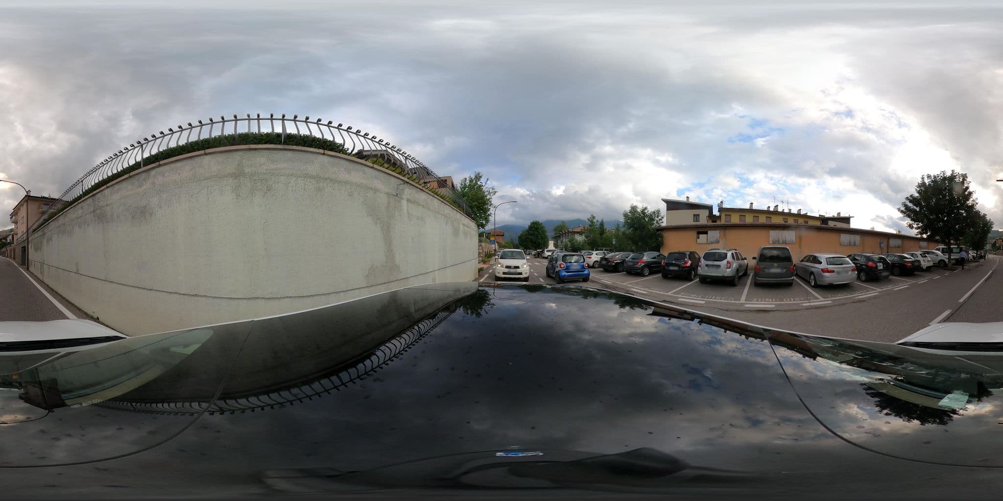 Street view near Garnì Manuela - Albergo Residence B&B, Cavalese — © peterleth (CC BY-SA · Mapillary)