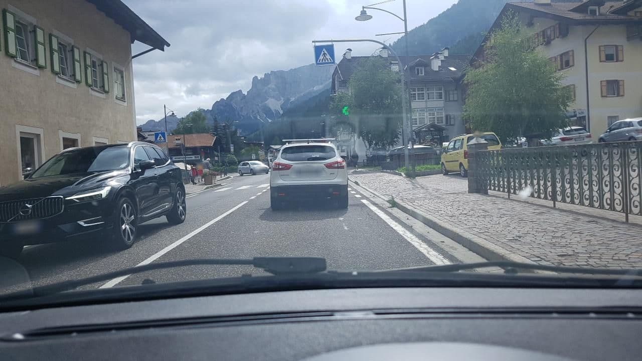 Street view near Grohmann, Canazei — © mik007 (CC BY-SA · Mapillary)