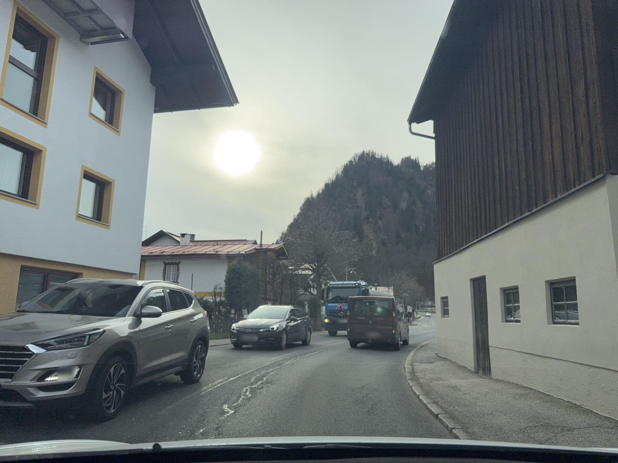 Street view near Pension Sonnenhof, Kössen — © ottor (CC BY-SA · Mapillary)