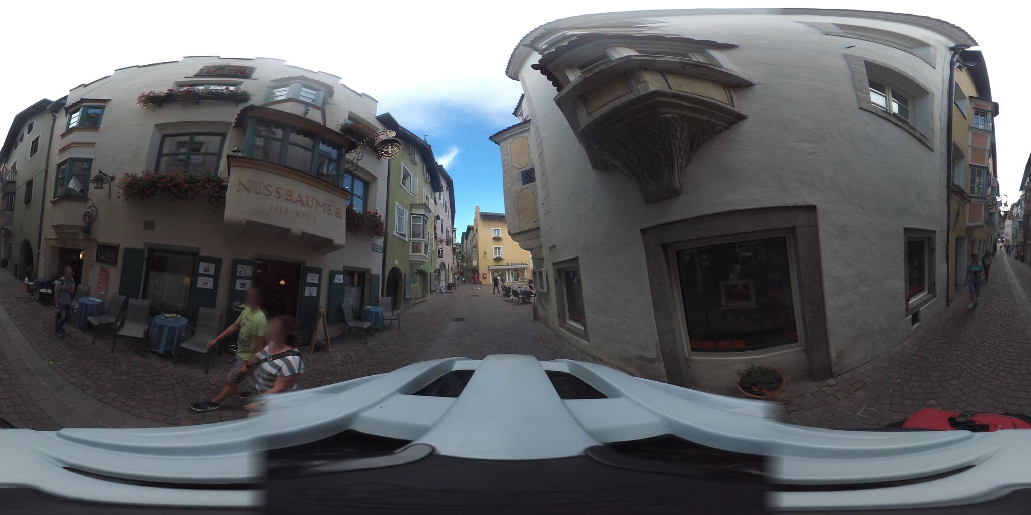 Street view near Albergo Huber, Chiusa — © giubar (CC BY-SA · Mapillary)