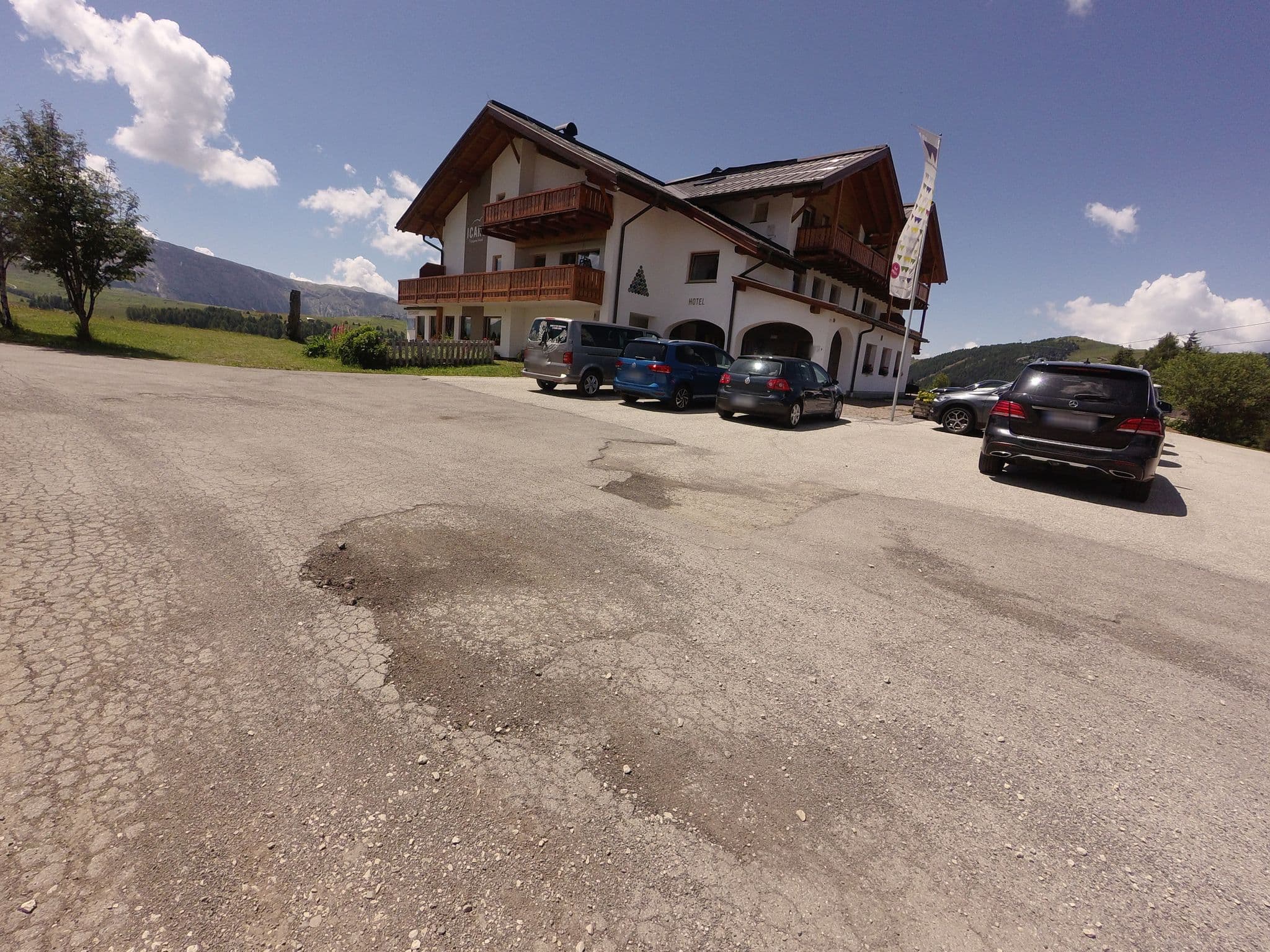 Street view near Monte Piz SAS di Pattis Regina & Co, Ortisei — © madel (CC BY-SA · Mapillary)