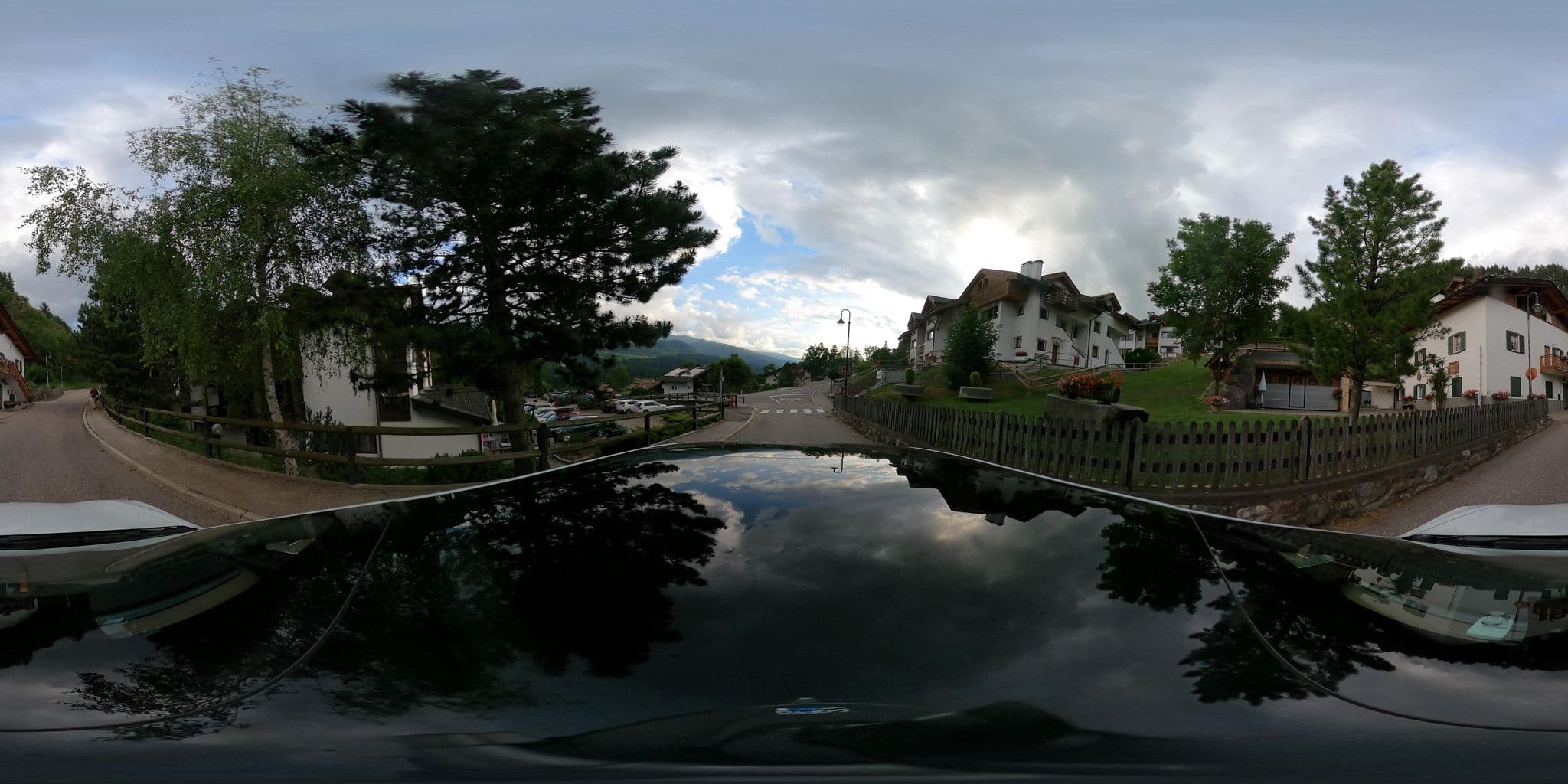 Street view near Des Alpes, Cavalese — © peterleth (CC BY-SA · Mapillary)