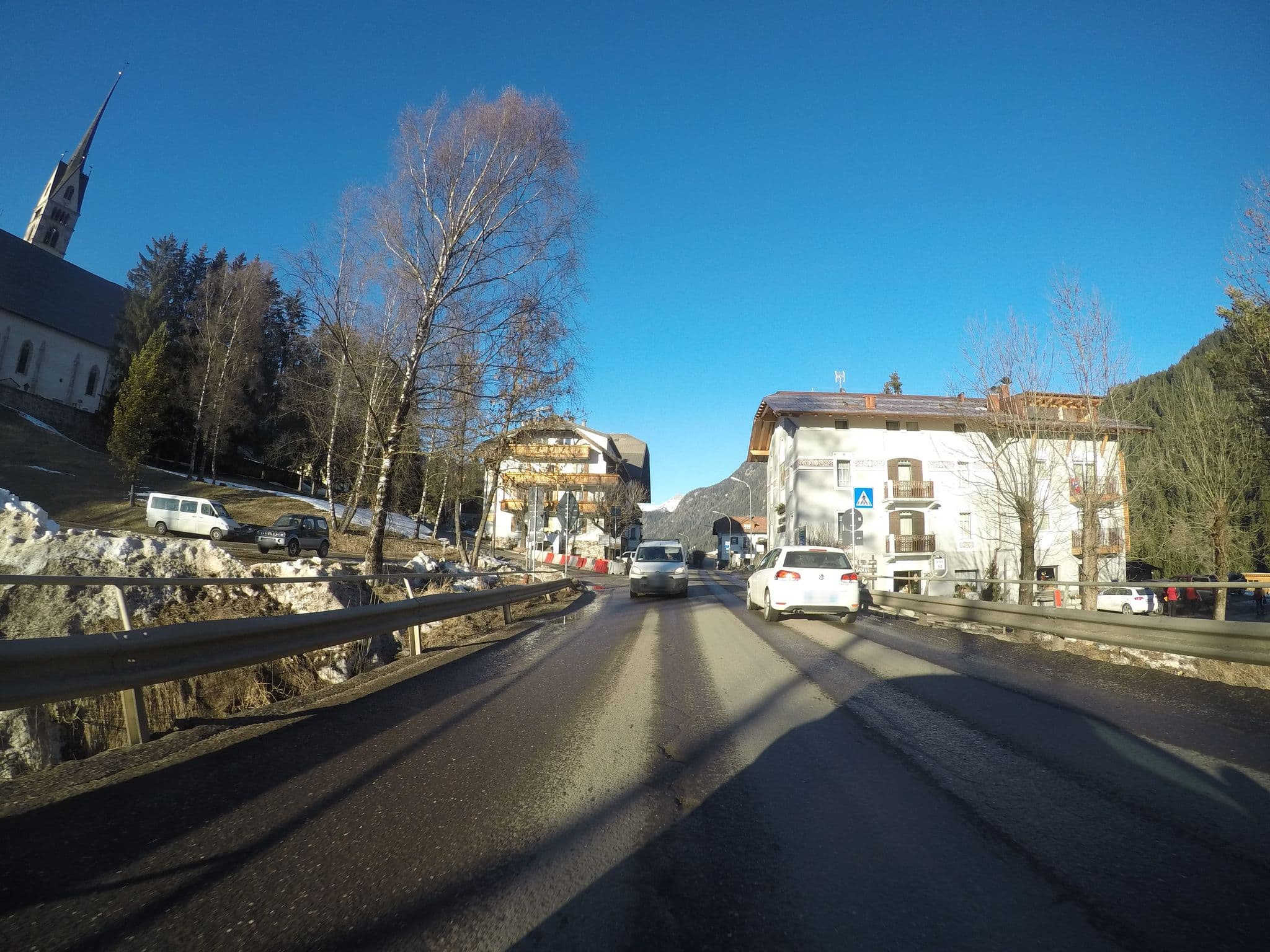 Street view near Hotel San Giovanni, Vigo di Fassa — © chrisbeddow (CC BY-SA · Mapillary)