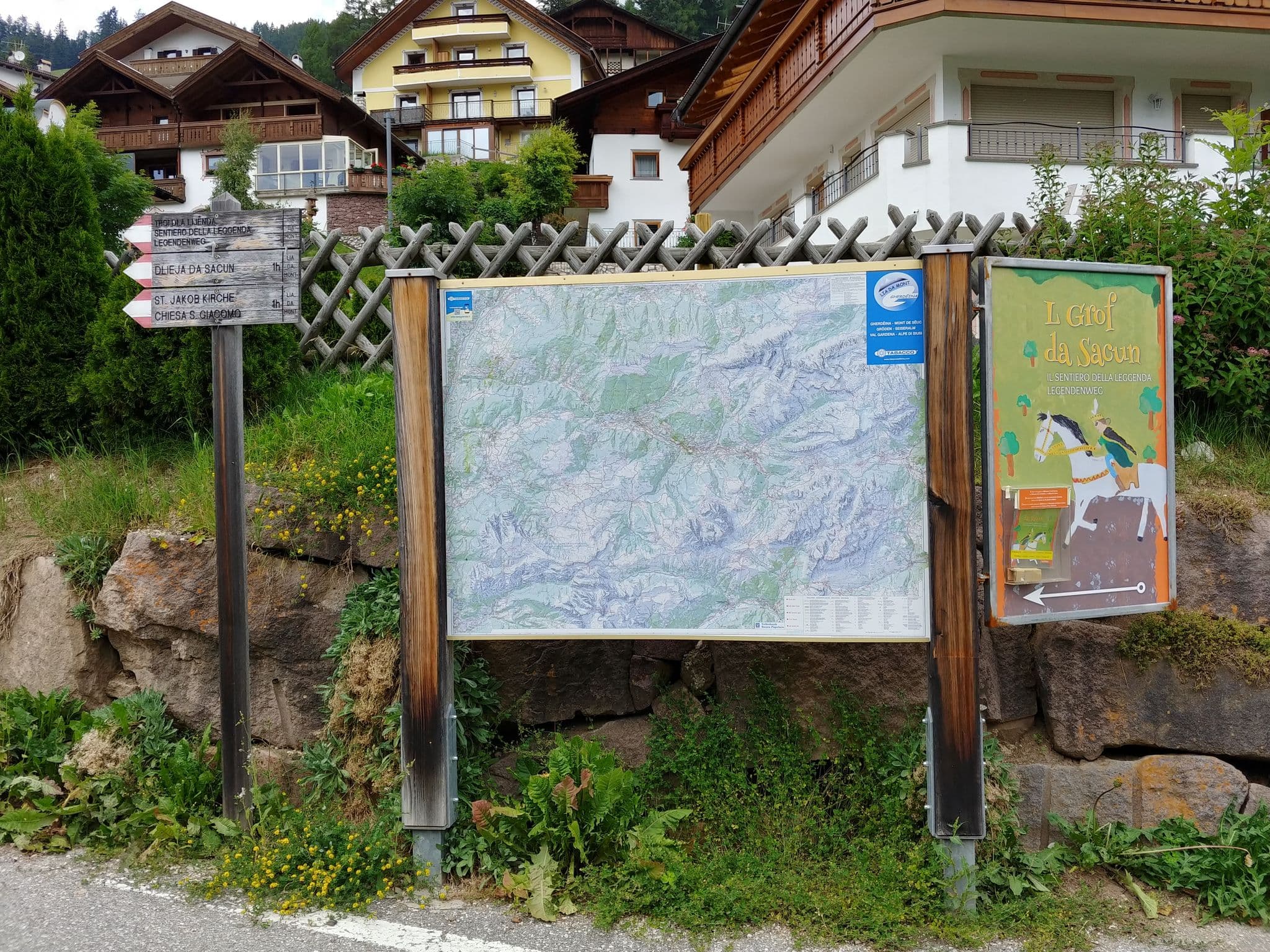 Street view near Apartaments Hetty, Santa Cristina Valgardena — © highlander (CC BY-SA · Mapillary)