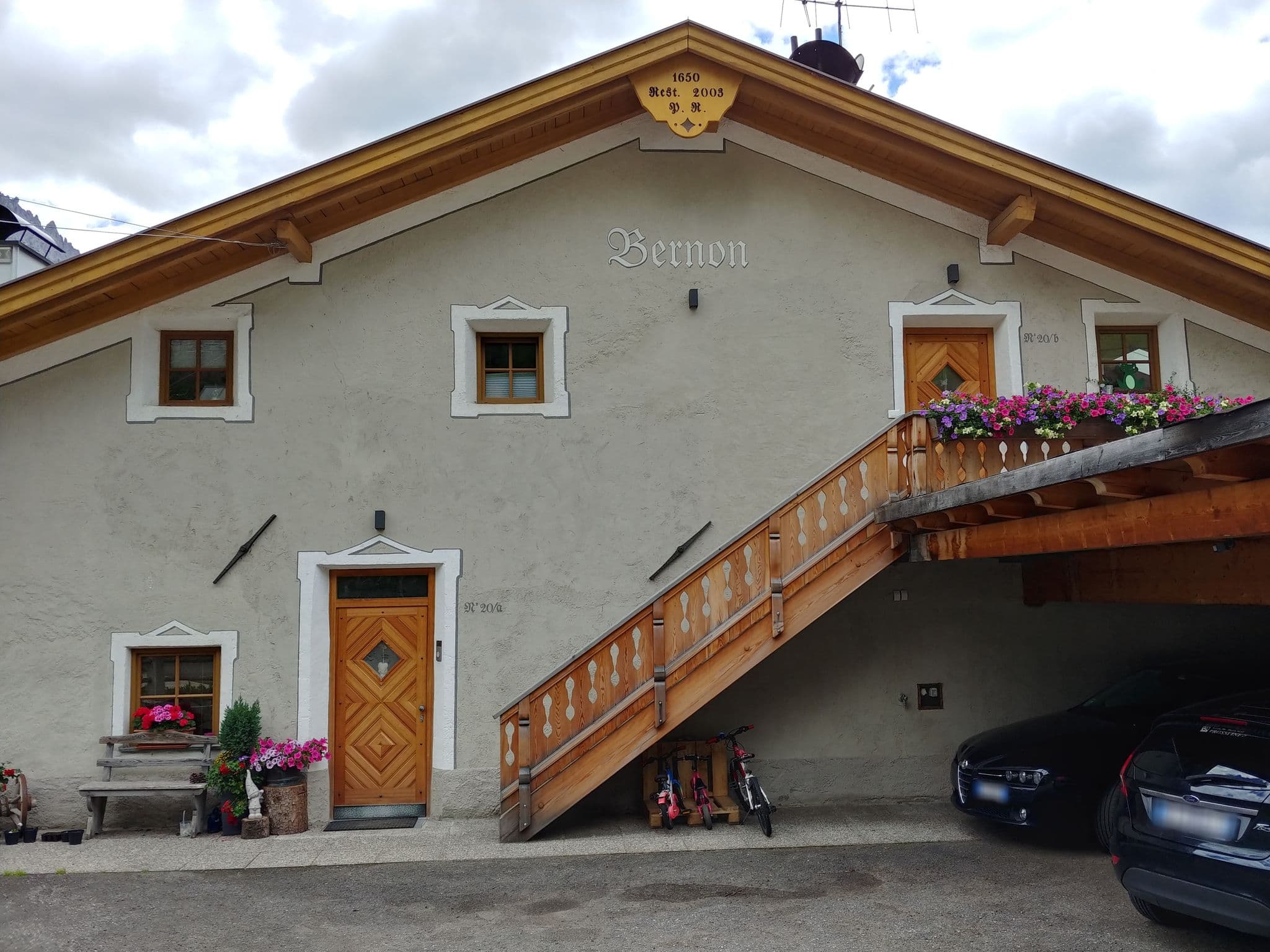Street view near Apartments Orchidee, Santa Cristina Valgardena — © highlander (CC BY-SA · Mapillary)