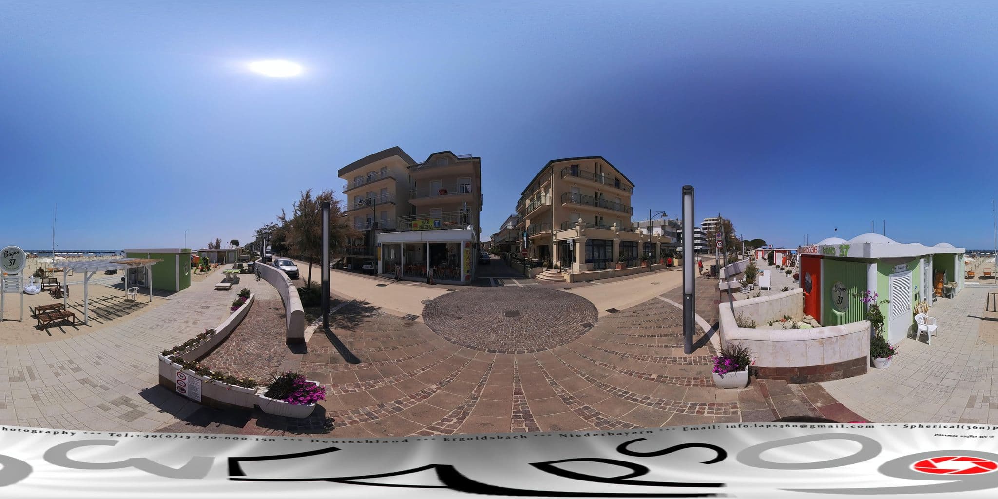 Street view near Bar Sirena, Bellaria-Igea Marina — © LAPS360 (CC BY-SA · Mapillary)