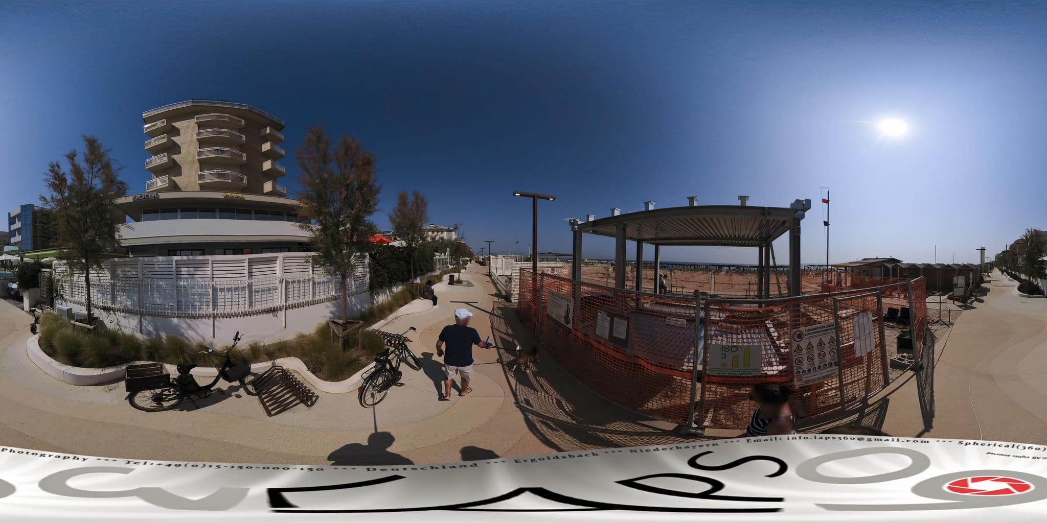 Street view near Hotel Ermitage - Bellaria, Bellaria-Igea Marina — © LAPS360 (CC BY-SA · Mapillary)