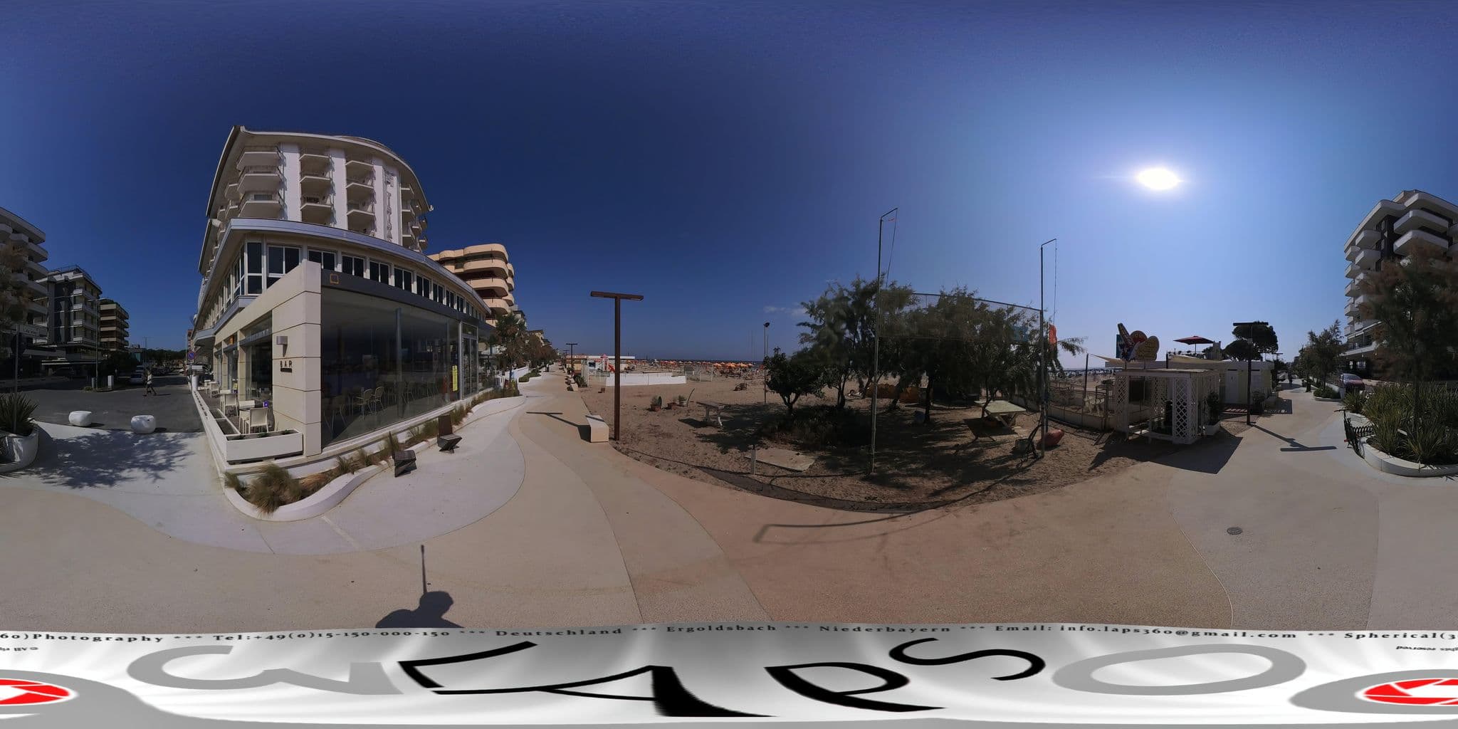 Street view near Hotel Tibidabo, Bellaria-Igea Marina — © LAPS360 (CC BY-SA · Mapillary)