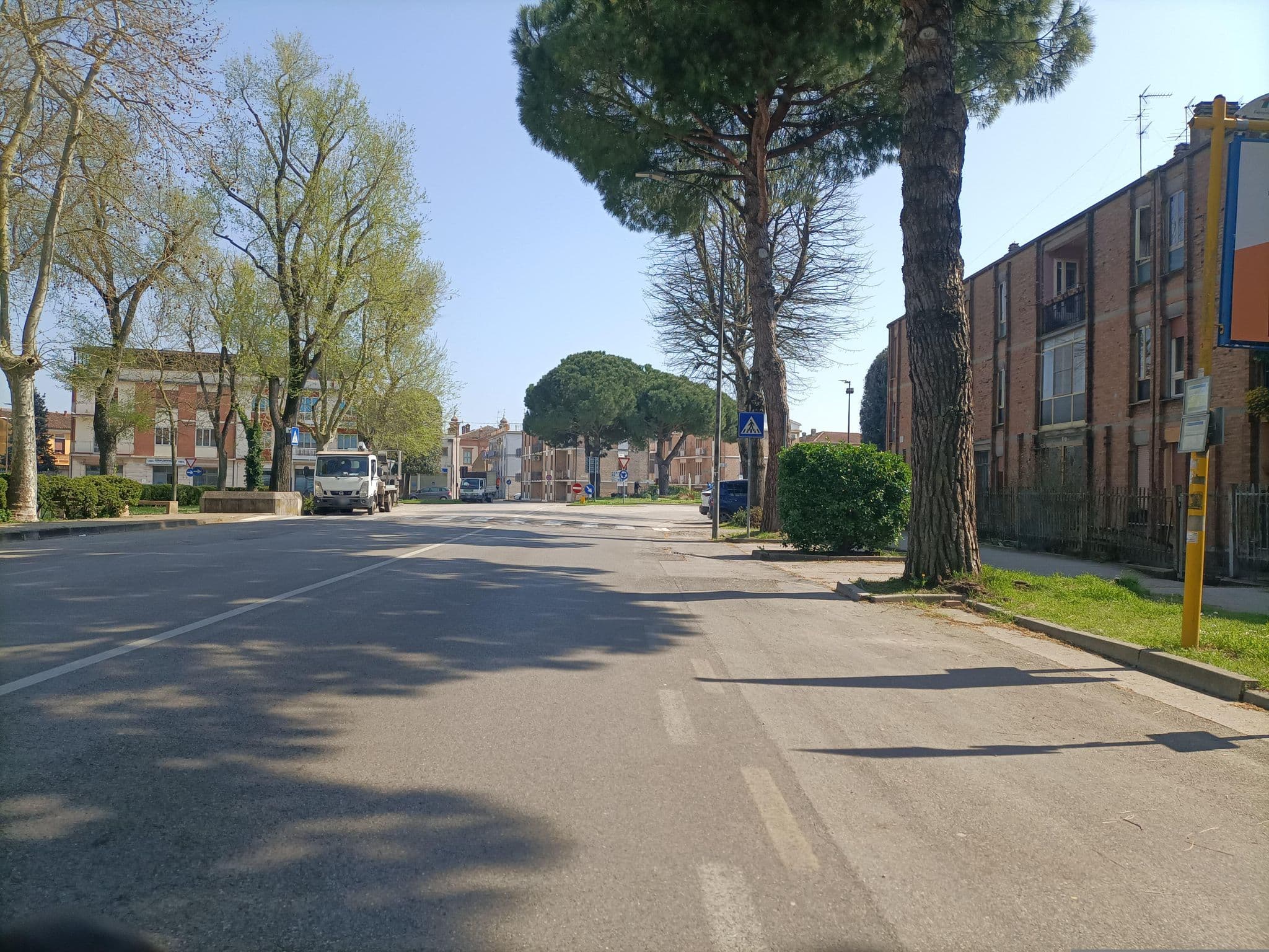 Street view near Hotel Selection SRL, Comacchio — © BenveMap (CC BY-SA · Mapillary)
