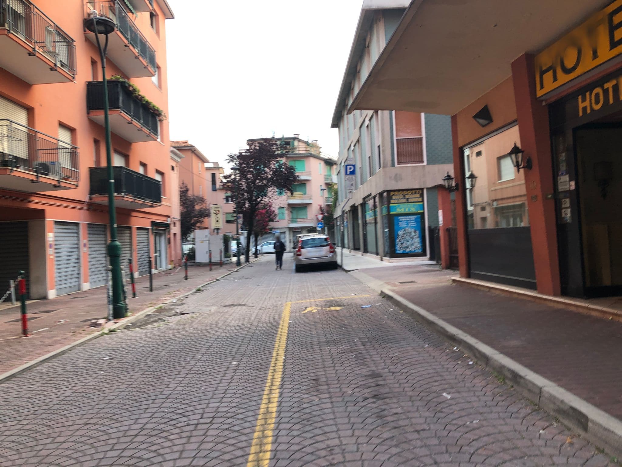 Street view near B&B Col Moschin, Mestre — © prometeos (CC BY-SA · Mapillary)