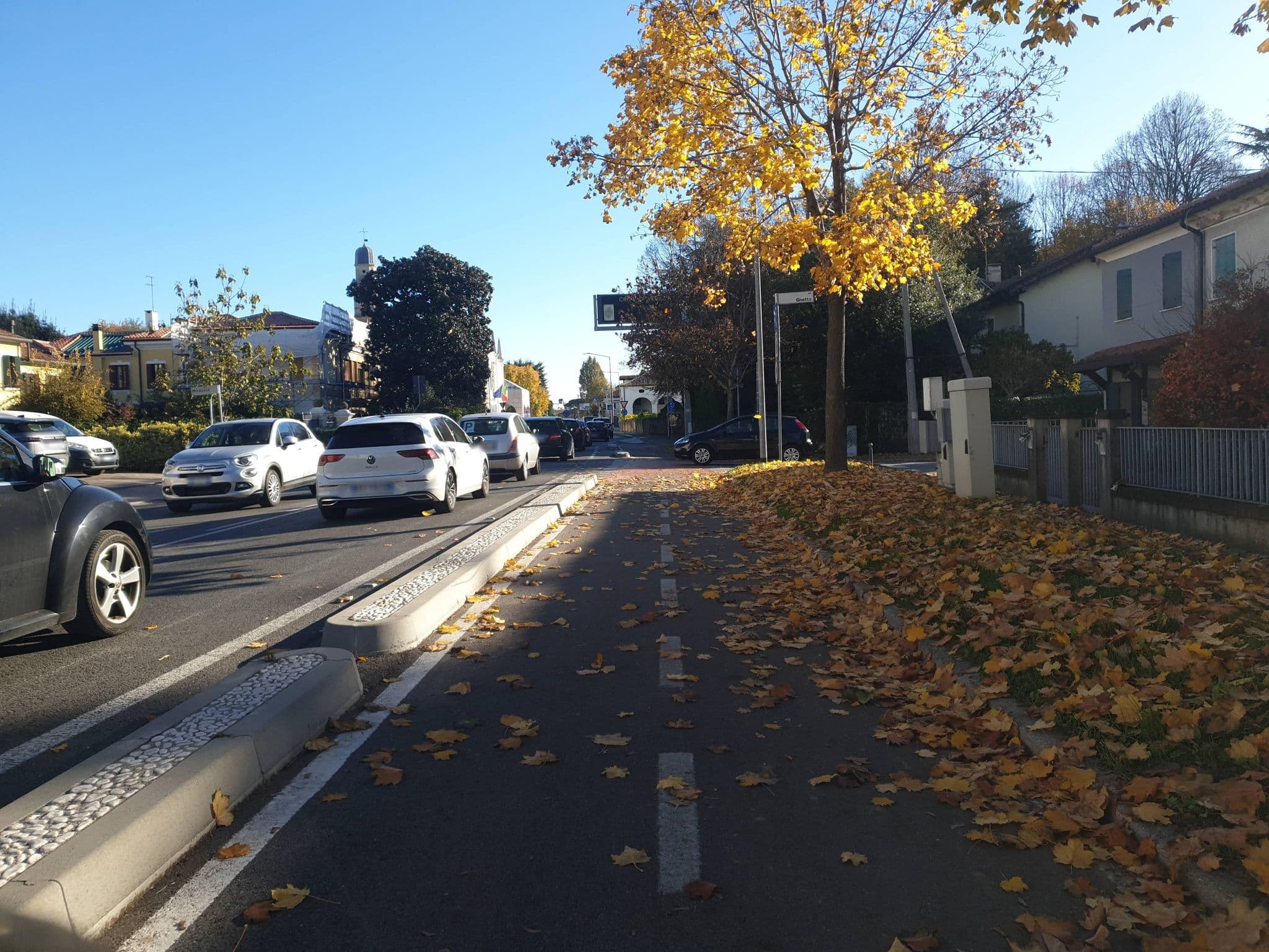 Street view near Quirinus Venetia Properties, Fornase — © voschix (CC BY-SA · Mapillary)