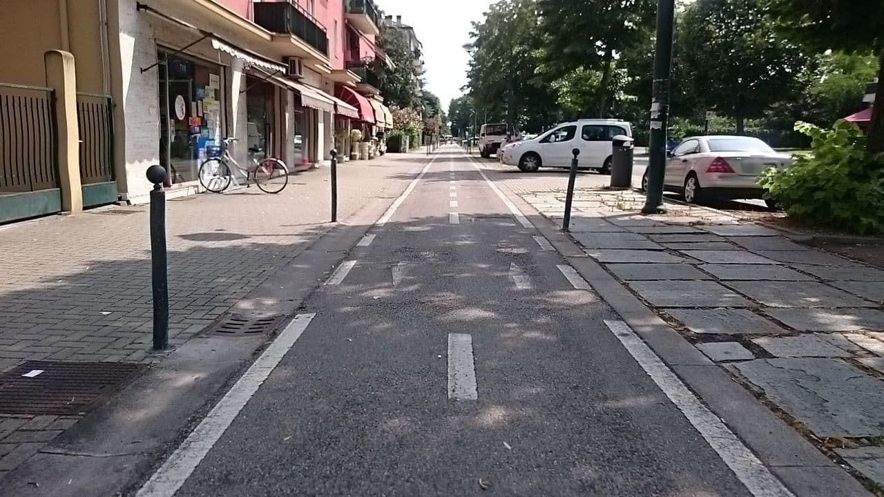 Street view near TRAVEL and BIKE, Marghera — © voschix (CC BY-SA · Mapillary)