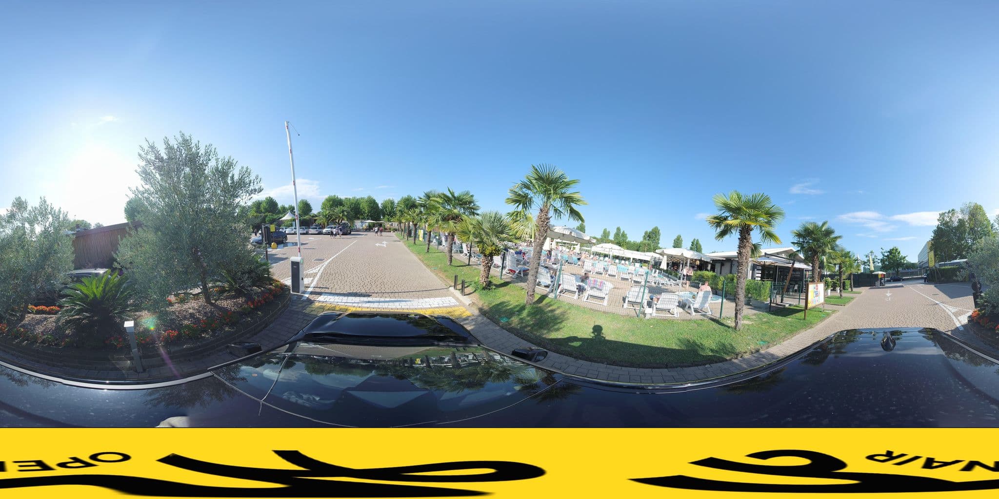 Street view near Swimming Pool Camping Jolly, Marghera — © federicodebetto (CC BY-SA · Mapillary)