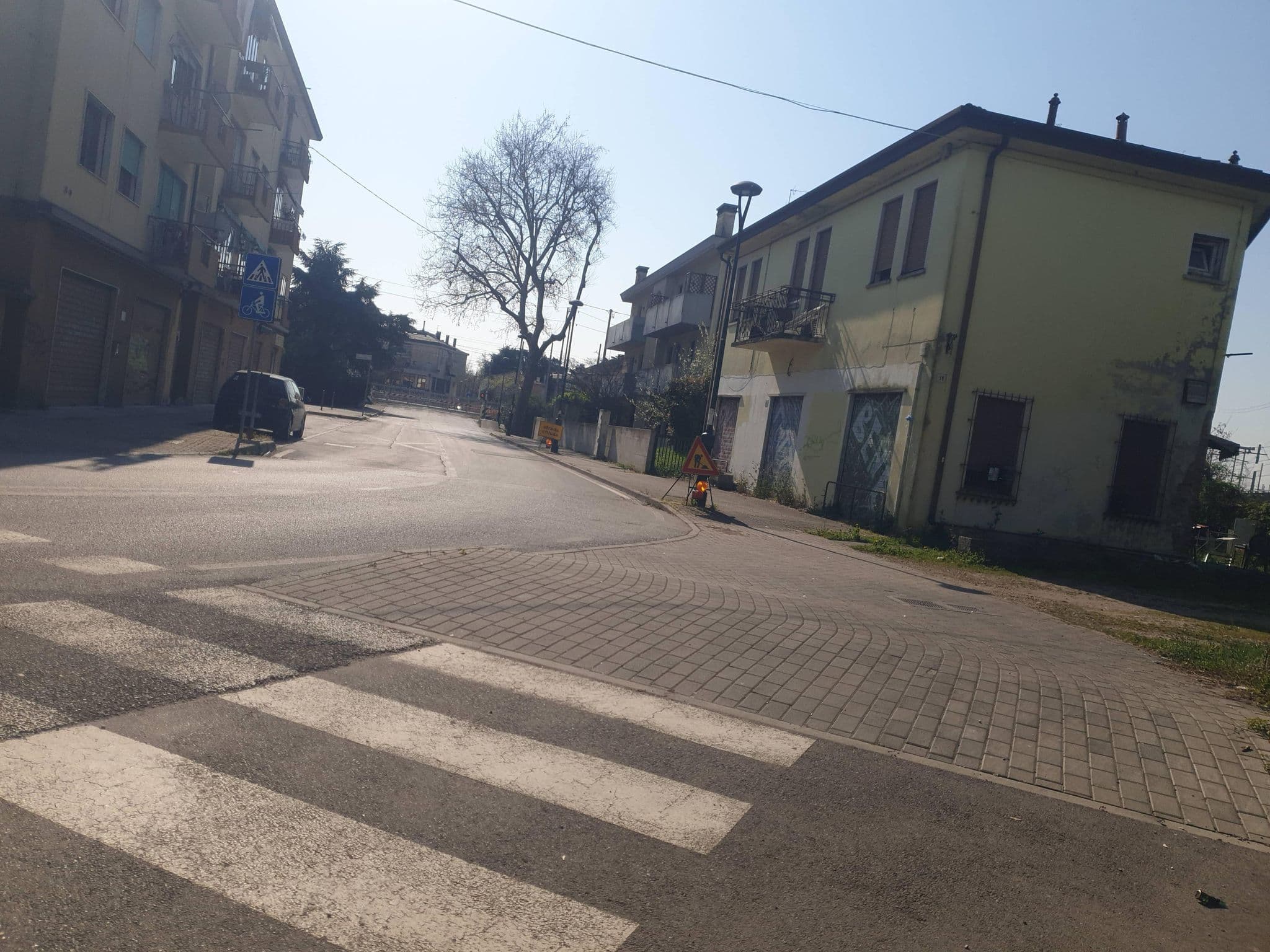 Street view near Casa Sara, Mestre — © voschix (CC BY-SA · Mapillary)