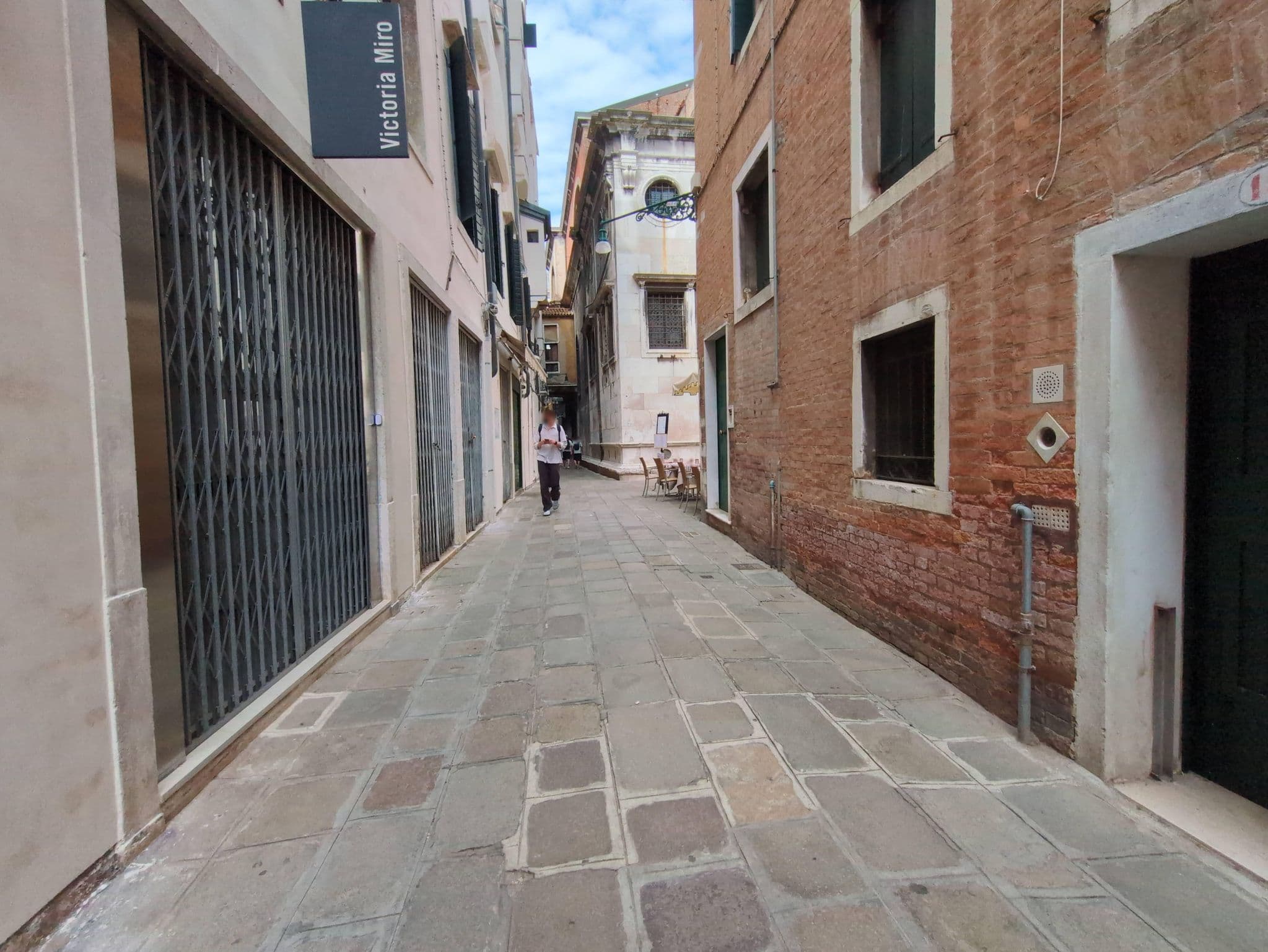Street view near Instituto Canossiano, Venice — © jacopofar (CC BY-SA · Mapillary)
