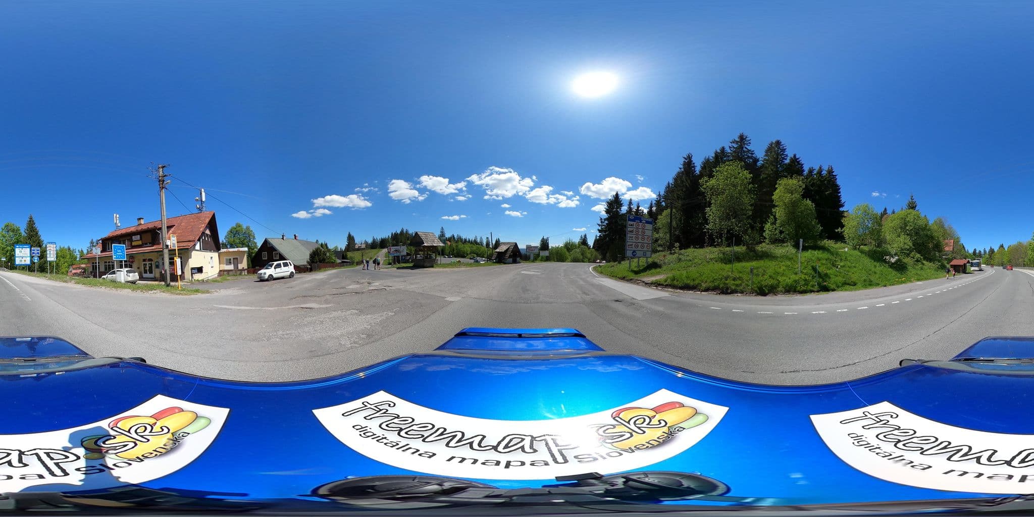 Street view near Hotel Bumbálka, Makov — © t_ja (CC BY-SA · Mapillary)