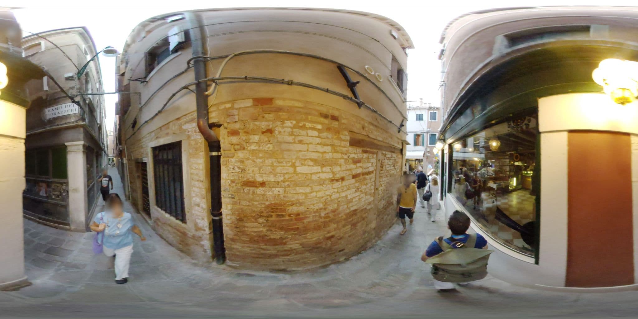Street view near Cà Della Pietà, Venice — © mapconcierge (CC BY-SA · Mapillary)