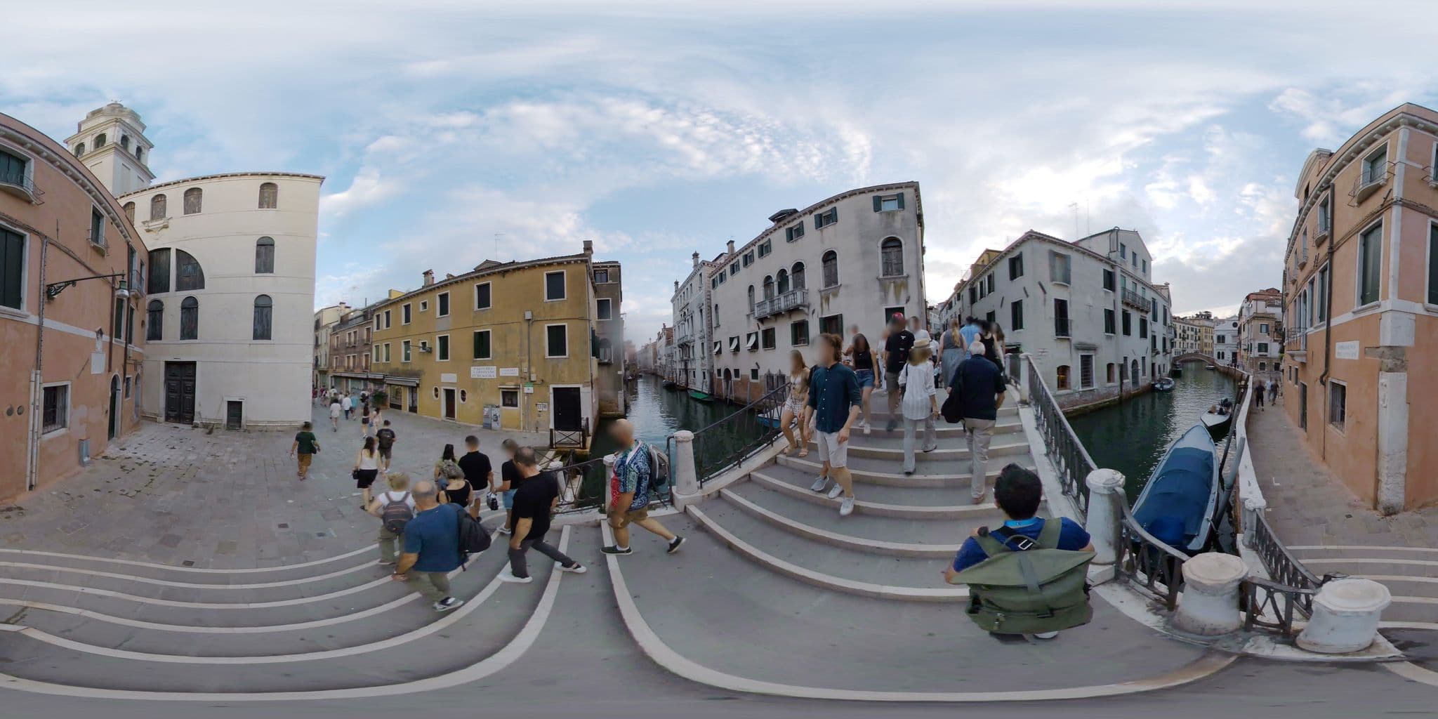 Street view near Residenza Colombina, Venice — © mapconcierge (CC BY-SA · Mapillary)