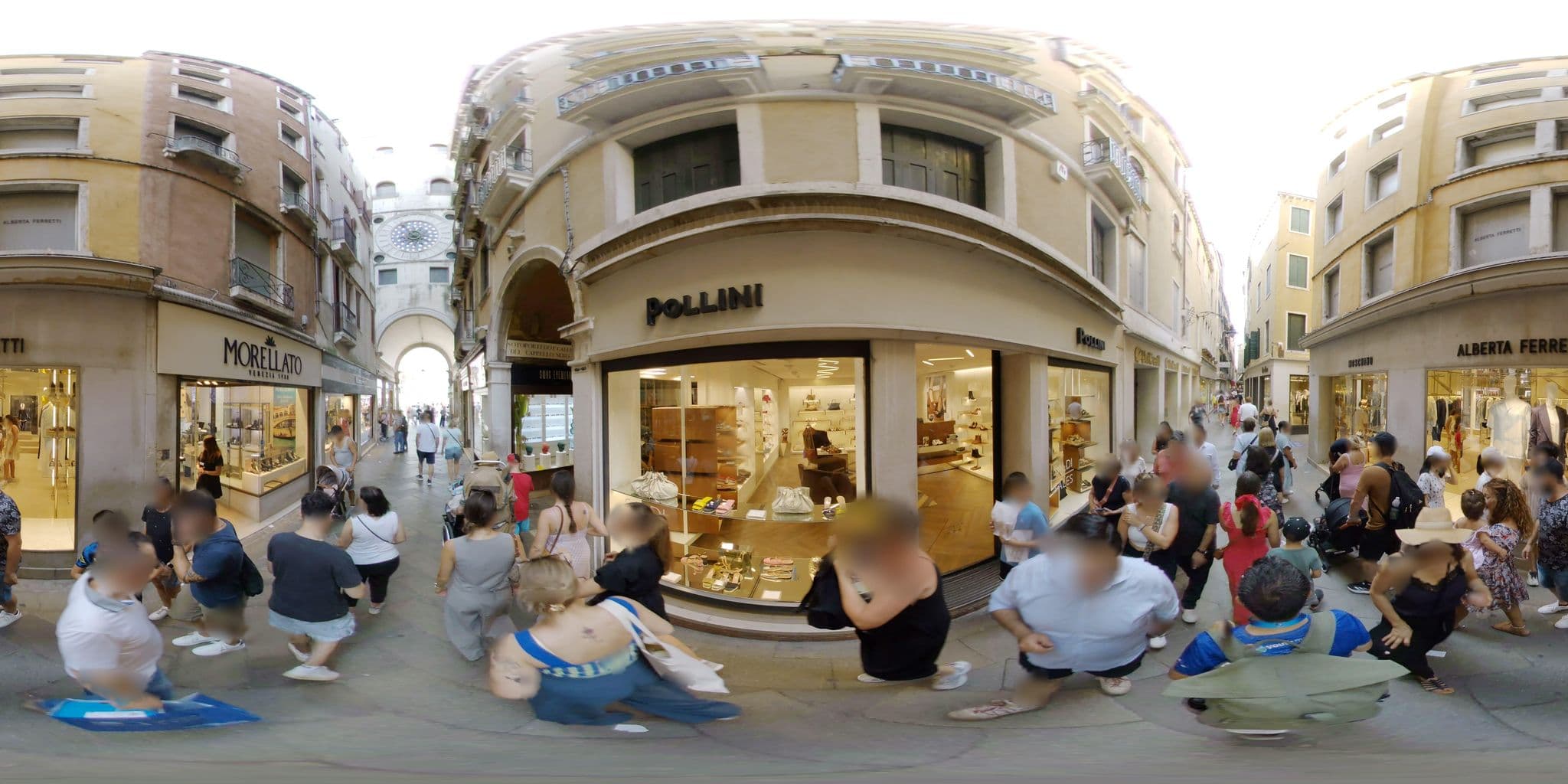 Street view near St. Mark's Square, Venice — © mapconcierge (CC BY-SA · Mapillary)