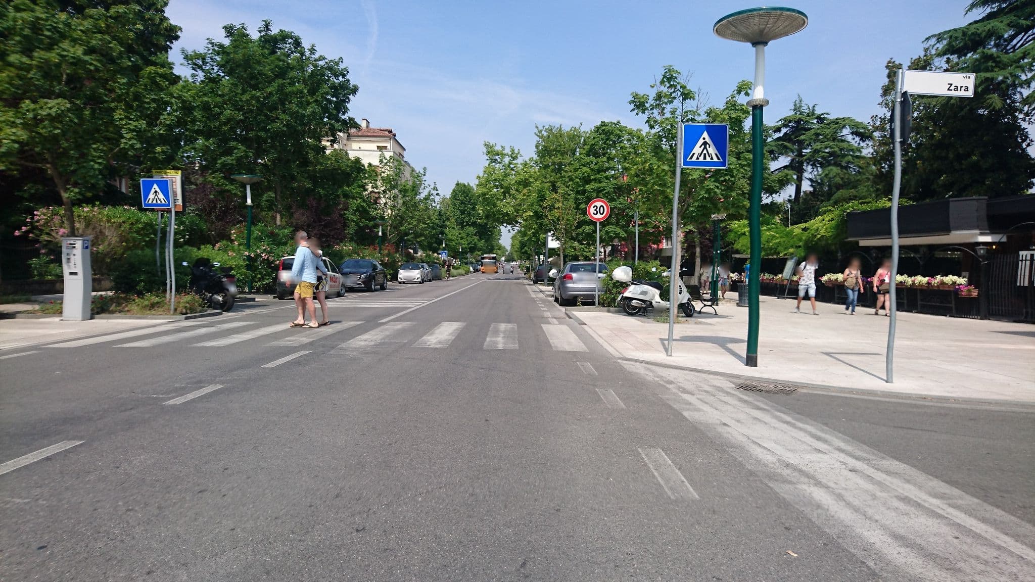 Street view near Se.Sa.Ro.Villa Cipro SRL, Lido — © voschix (CC BY-SA · Mapillary)