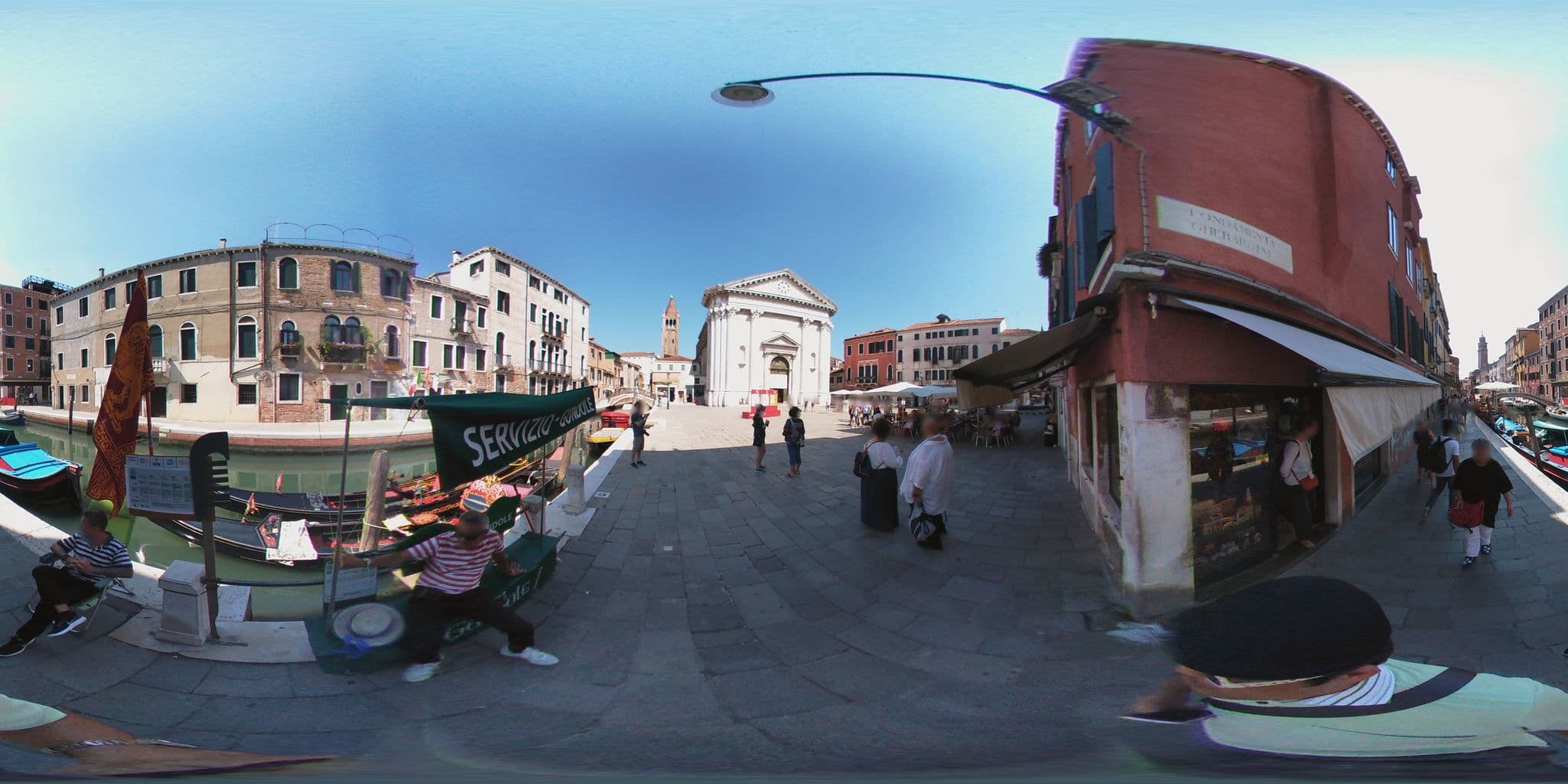 Street view near Cà Artisti-S.Margherita, Venice — © miurahr (CC BY-SA · Mapillary)