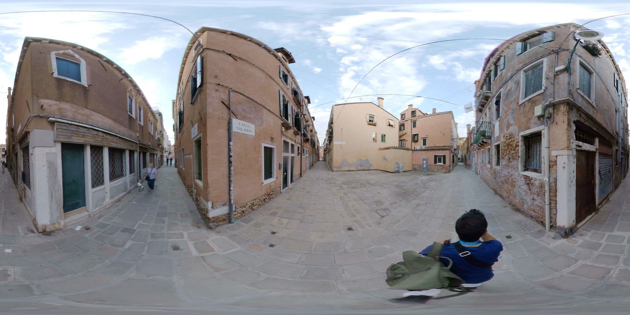 Street view near Casa Cristina, Venice — © mapconcierge (CC BY-SA · Mapillary)