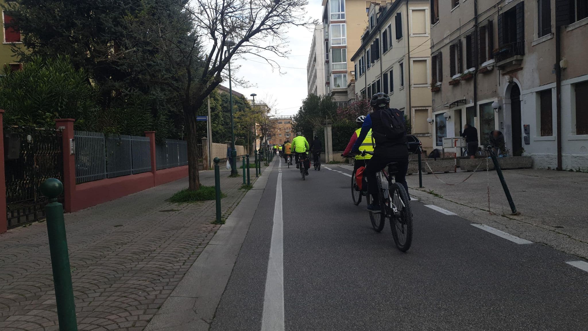Street view near Bucintoro House, Mestre — © voschix (CC BY-SA · Mapillary)