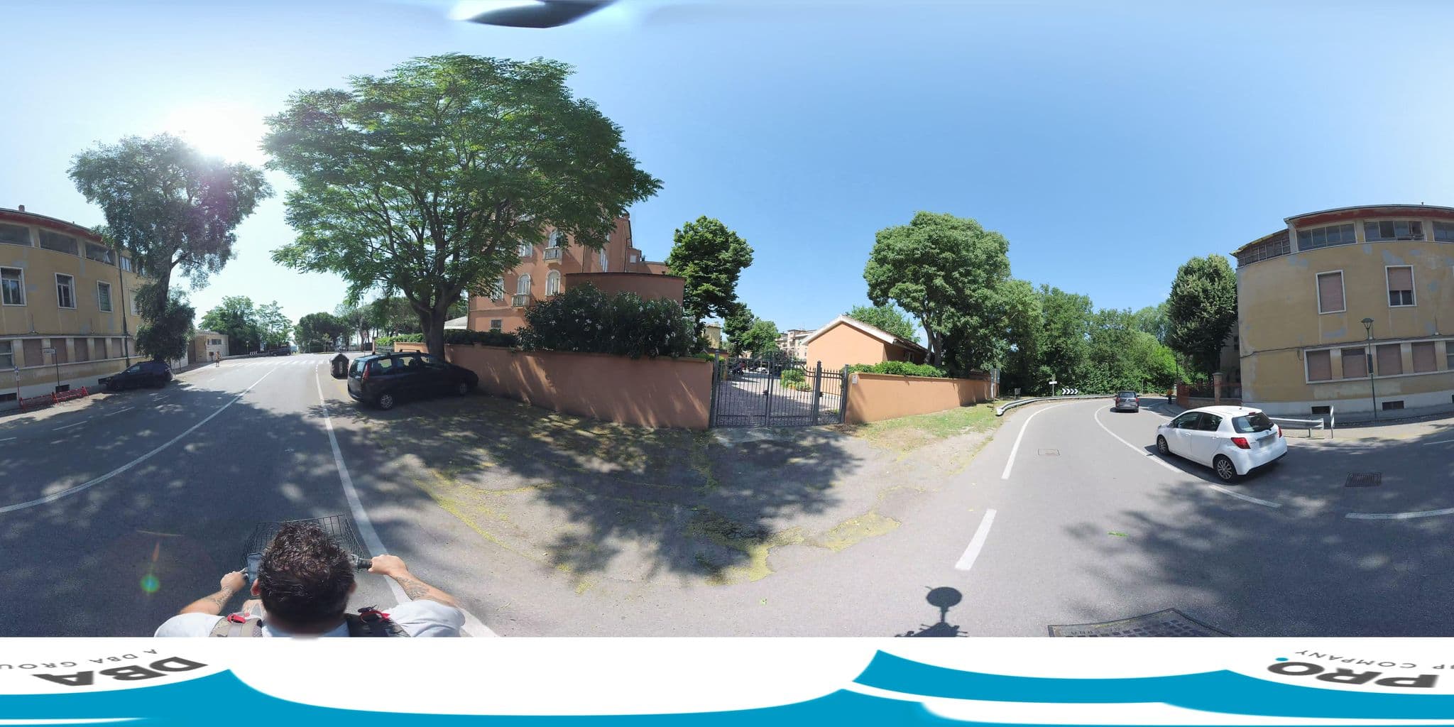 Street view near Villa Angelica Venice, Lido — © federicodebetto (CC BY-SA · Mapillary)