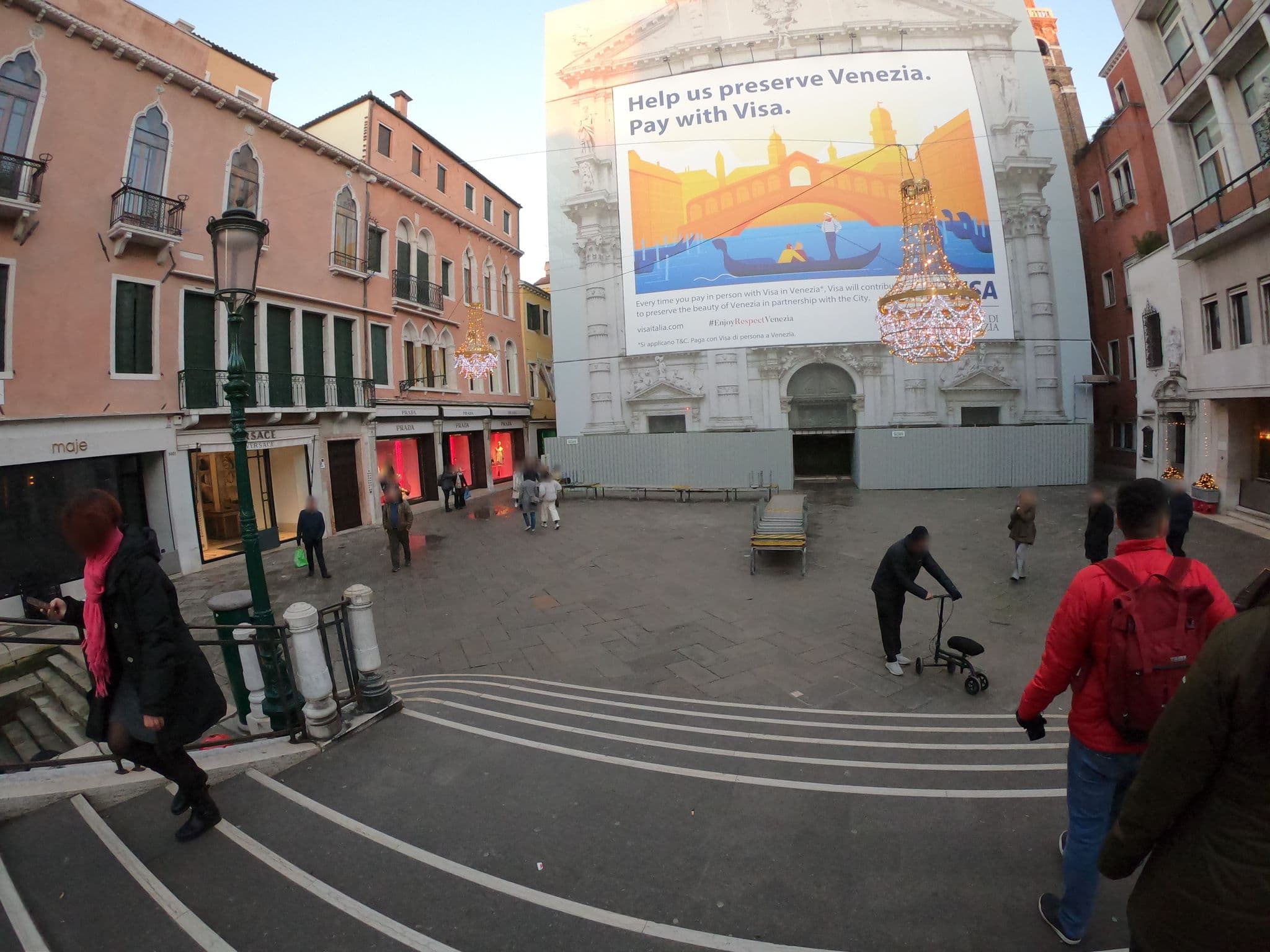 Street view near Bocca di Piazza, Venice — © asturksever (CC BY-SA · Mapillary)