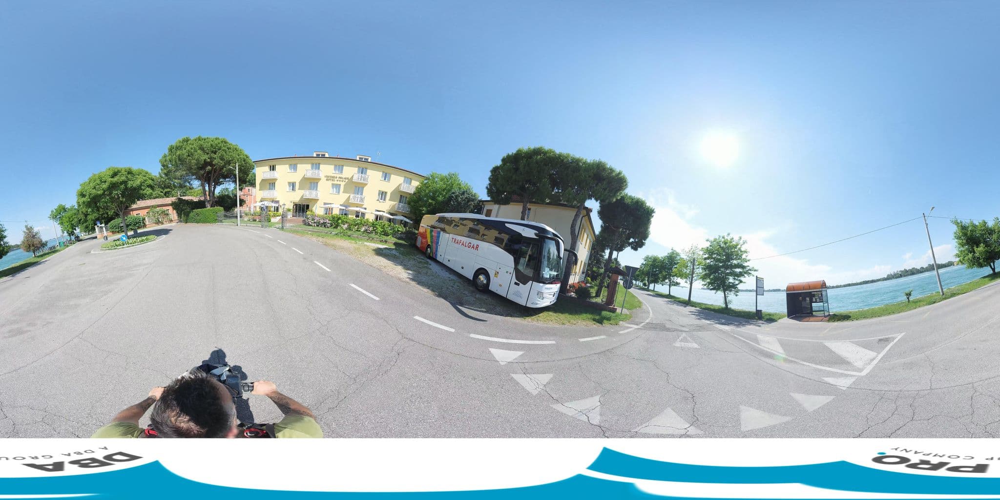 Street view near Viktoria Palace Hotel, Lido — © federicodebetto (CC BY-SA · Mapillary)