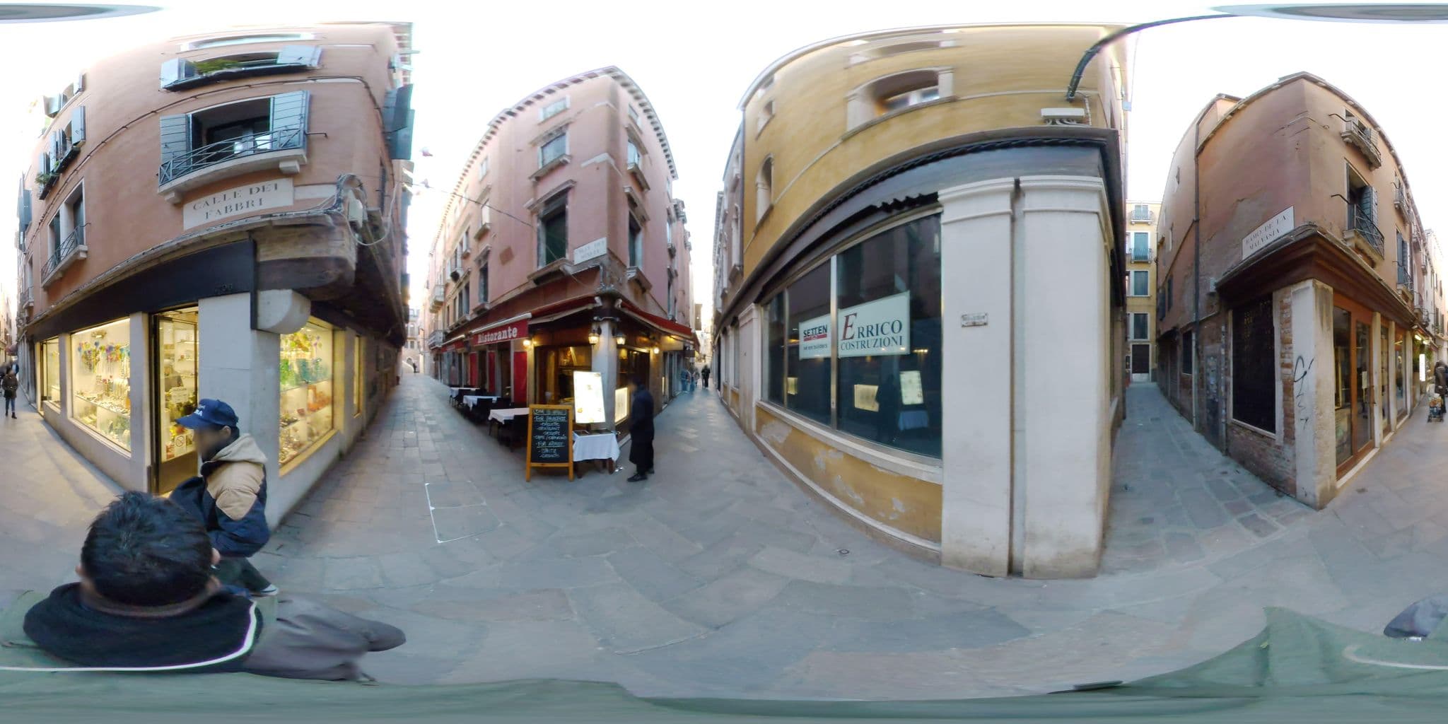 Street view near Albergo Al Gambero, Venice — © mapconcierge (CC BY-SA · Mapillary)