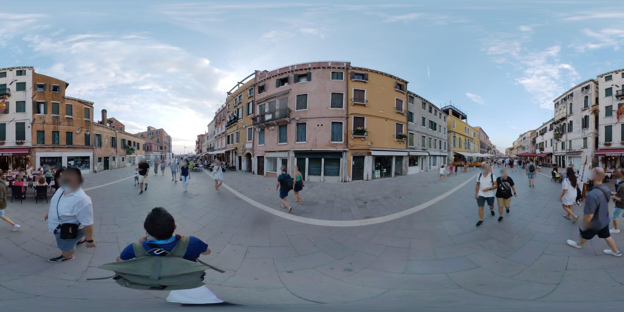 Street view near Residenza Dondel, Venice — © mapconcierge (CC BY-SA · Mapillary)