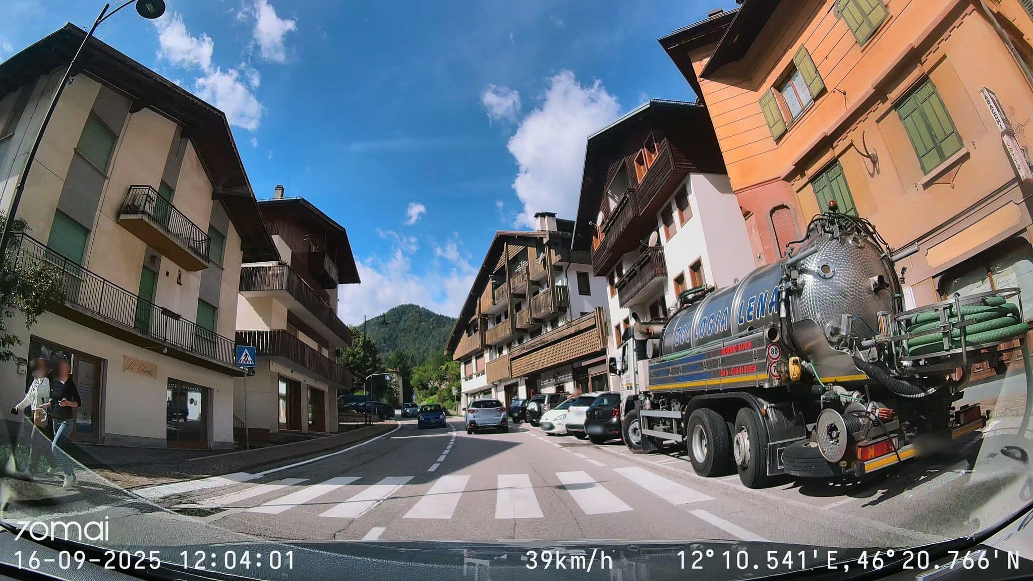Street view near Ristorante Tana dell'Orso, Forno di Zoldo — © doriel (CC BY-SA · Mapillary)