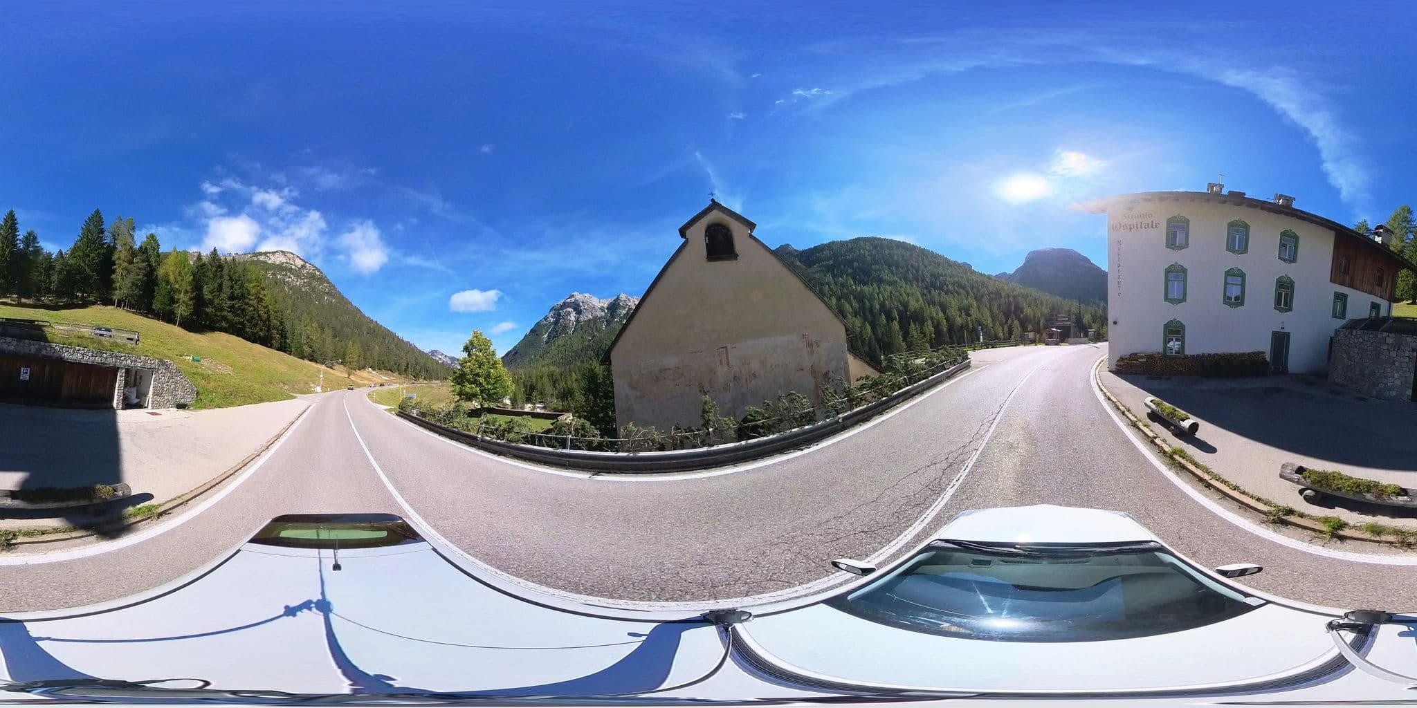 Street view near Ristorante Rifugio Ospitale, Cortina d'Ampezzo — © osmplus_org (CC BY-SA · Mapillary)