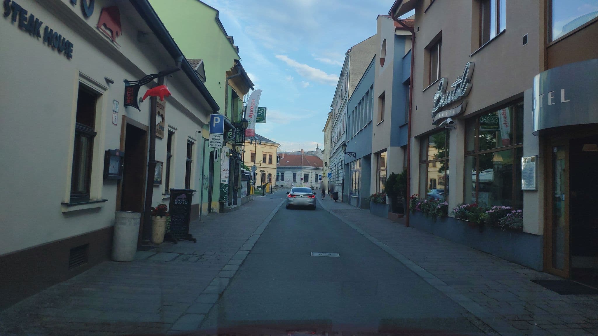 Street view near Boutique Hotel Bristol, Košice — © pavolg (CC BY-SA · Mapillary)