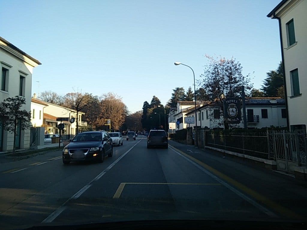 Street view near Hotel Scala, Carbonera — © bellazambo (CC BY-SA · Mapillary)